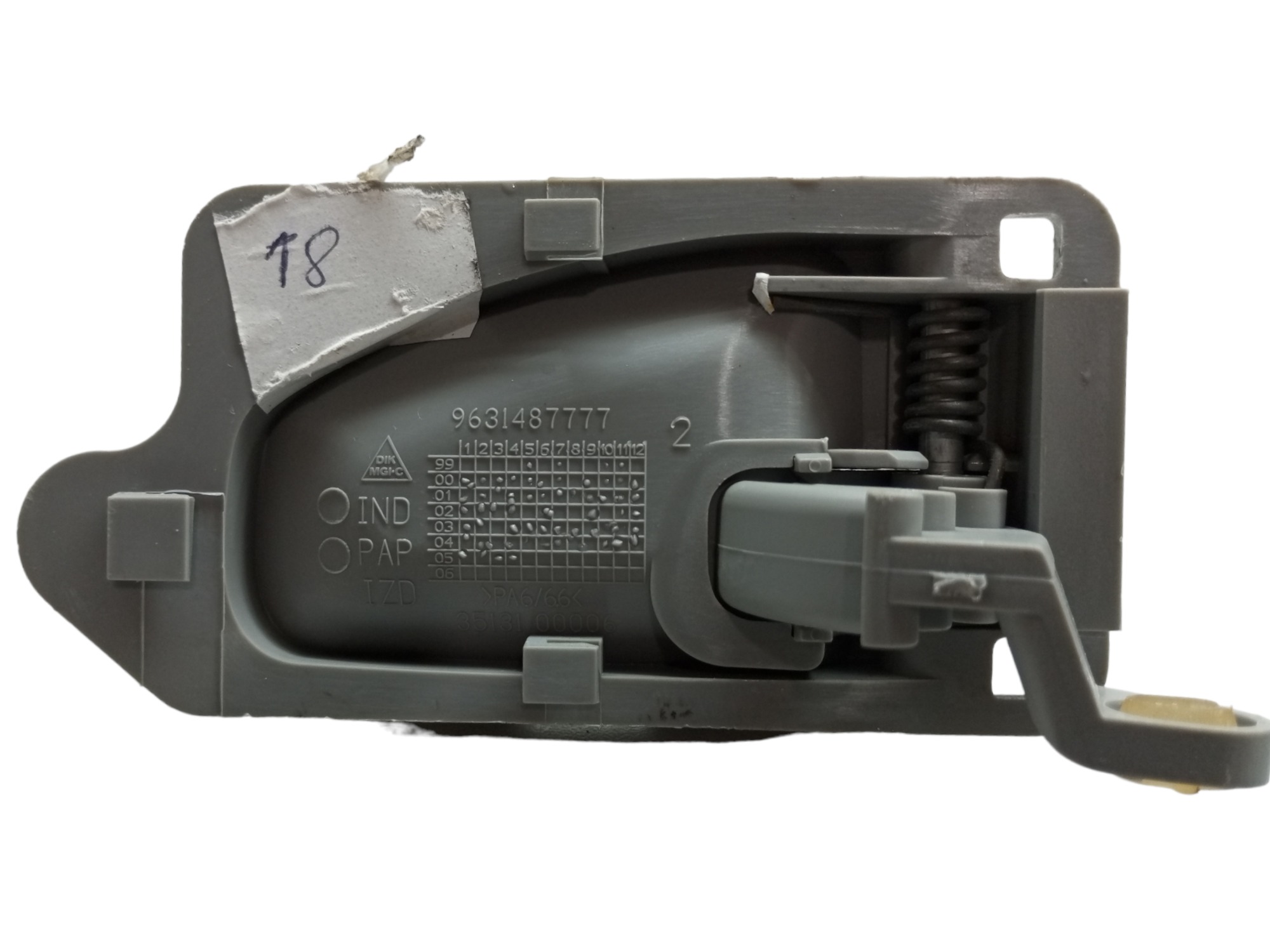 Macaneta Interna Citroen Xsara Picasso Traseira Esquerda 5