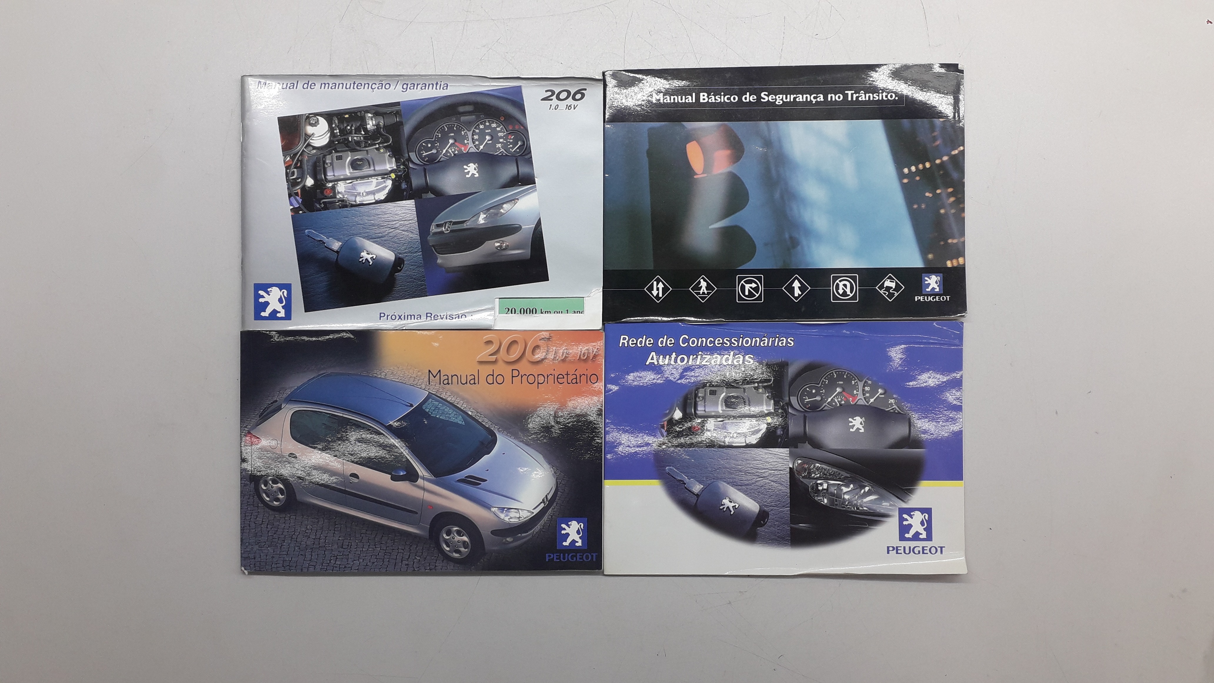 Manual Do Proprietário Peugeot 206 1.0 16v 3