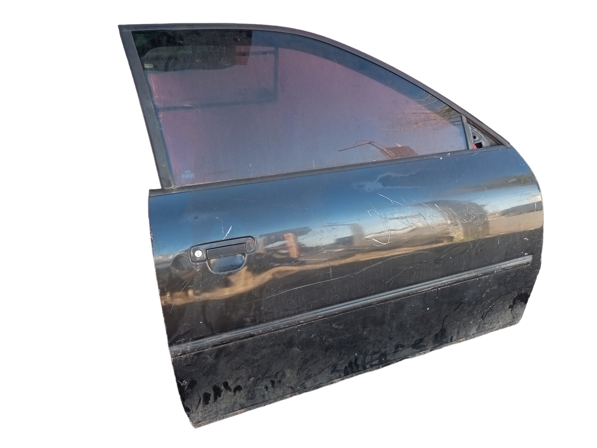 Porta Audi A4 97 98 99 2000 2001 2002 Dianteira Direita  Dianteira Direito Preto 3