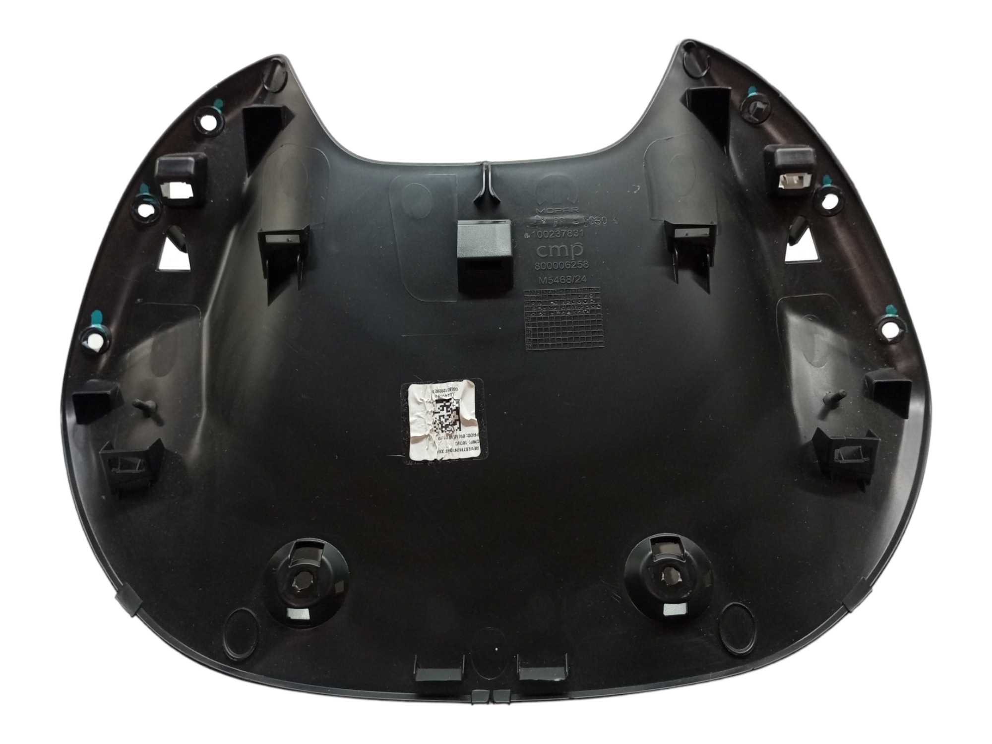 Moldura Inferior Painel Instrumento Fiat Argo 2018 2023  Preto 7