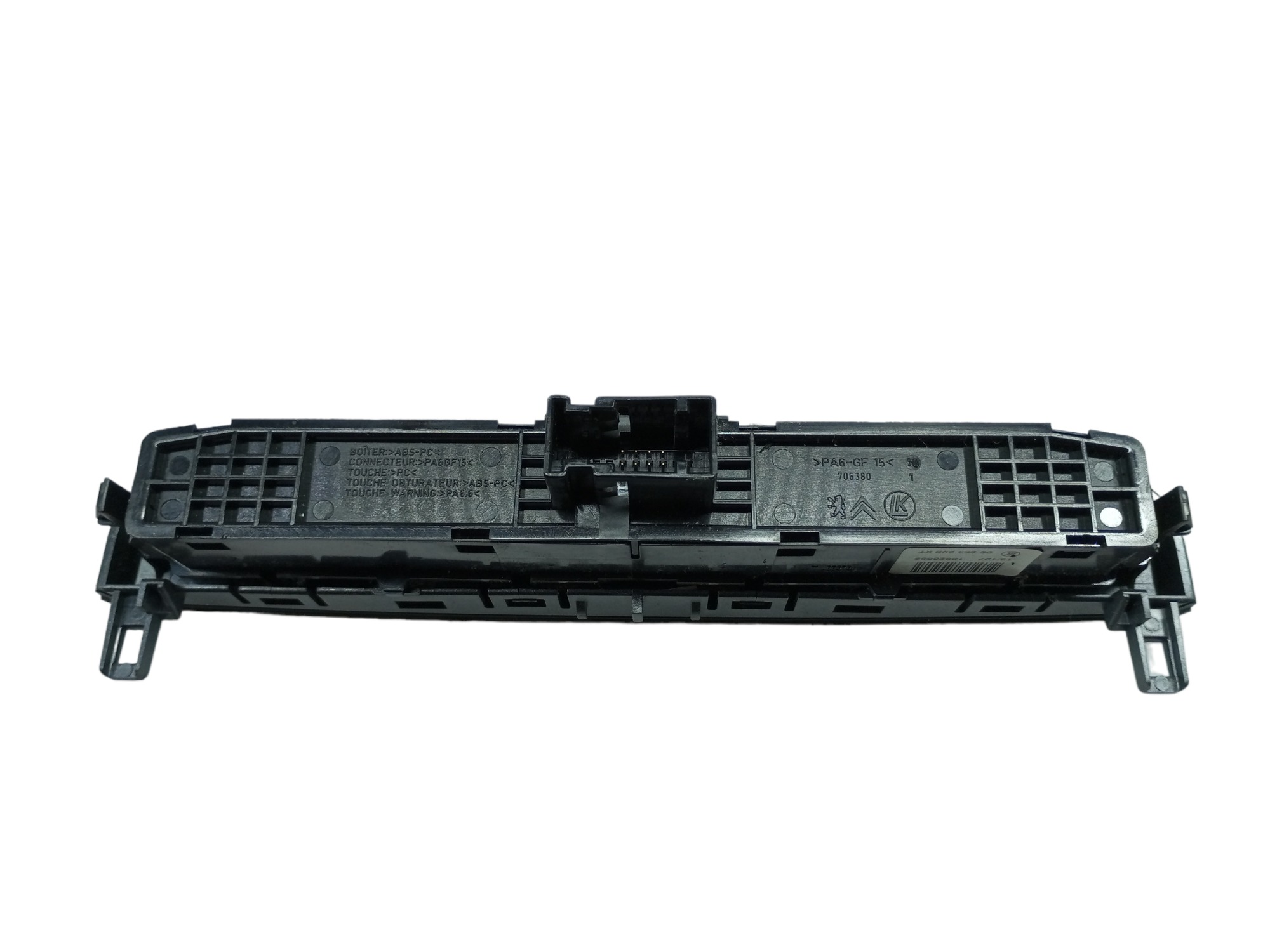 Botao Pisca Alerta Peugeot 408 308 2011 2014 2016 Trava  Preto 5