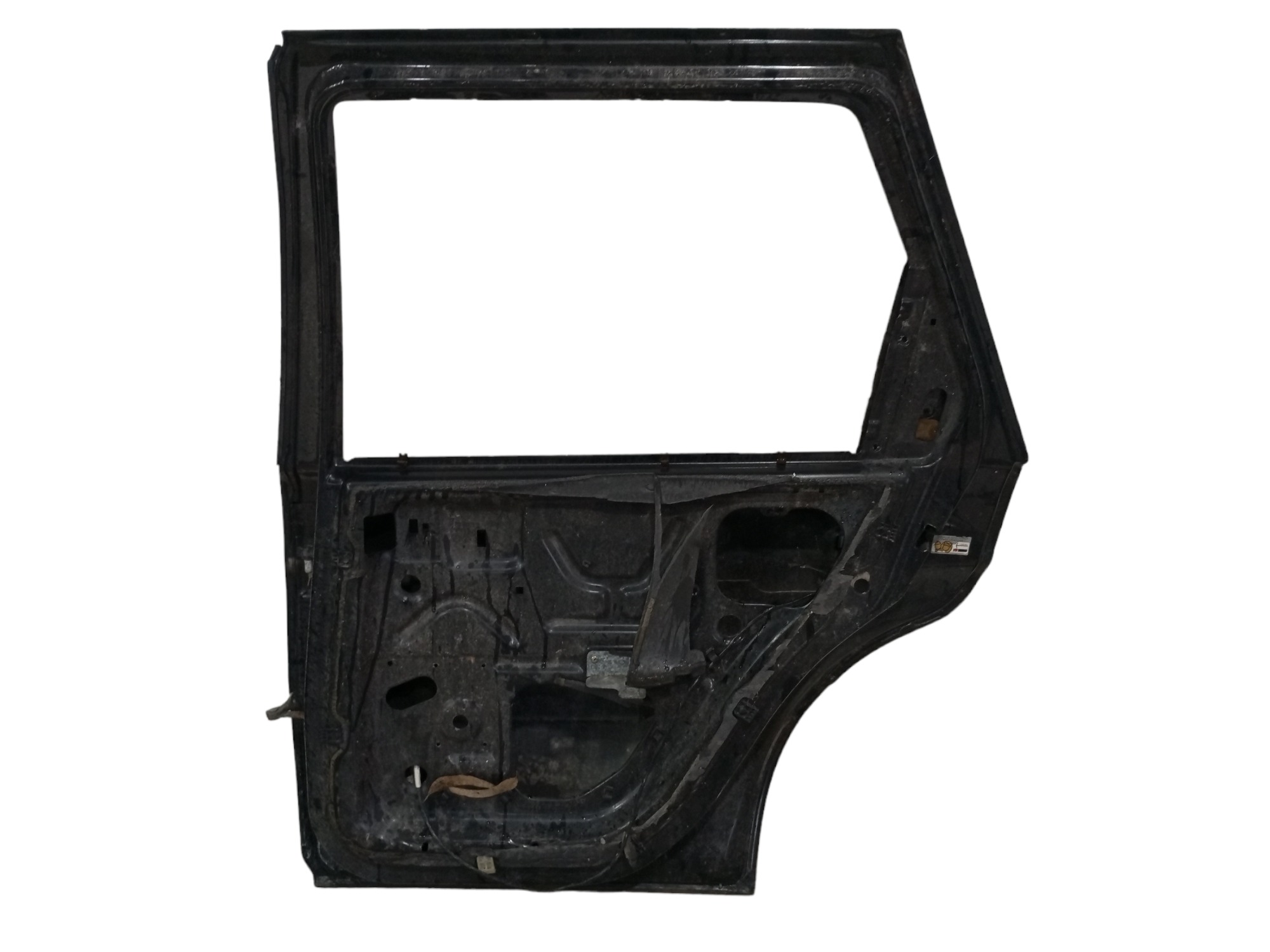 Porta Escort 97 98 99 2000 2001 2002 Traseira Direita Ford Traseira Direita Preto 6