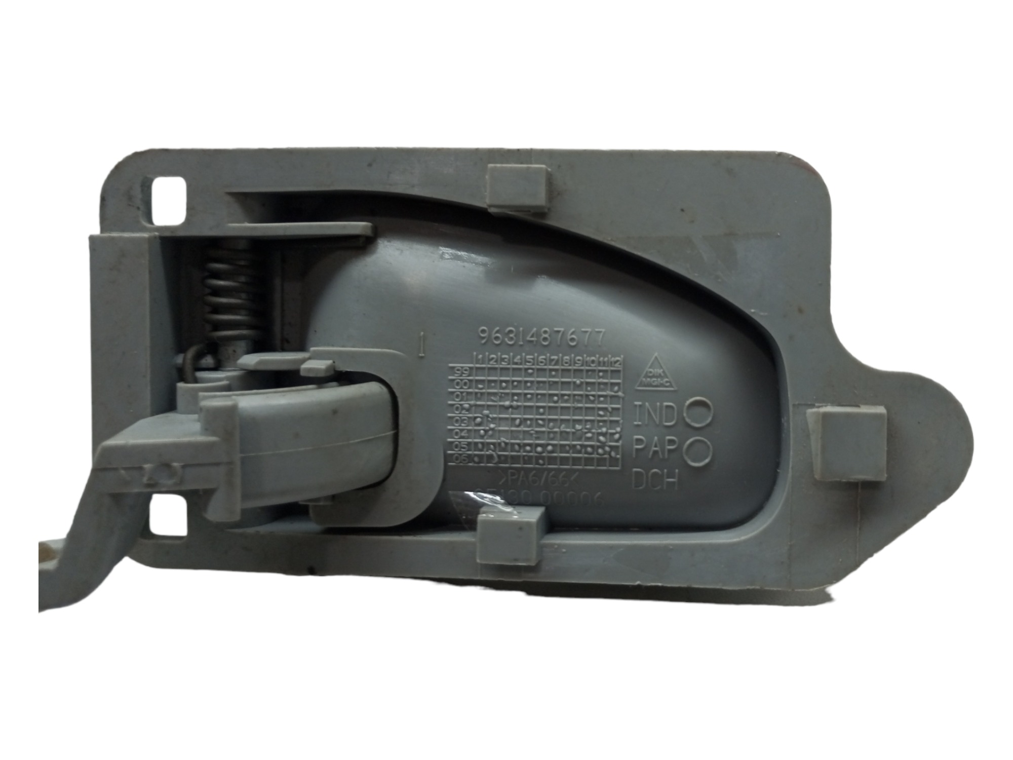Macaneta Interna Xsara Picasso 2001 2006 Dianteira Direita Cinza Dianteira 3