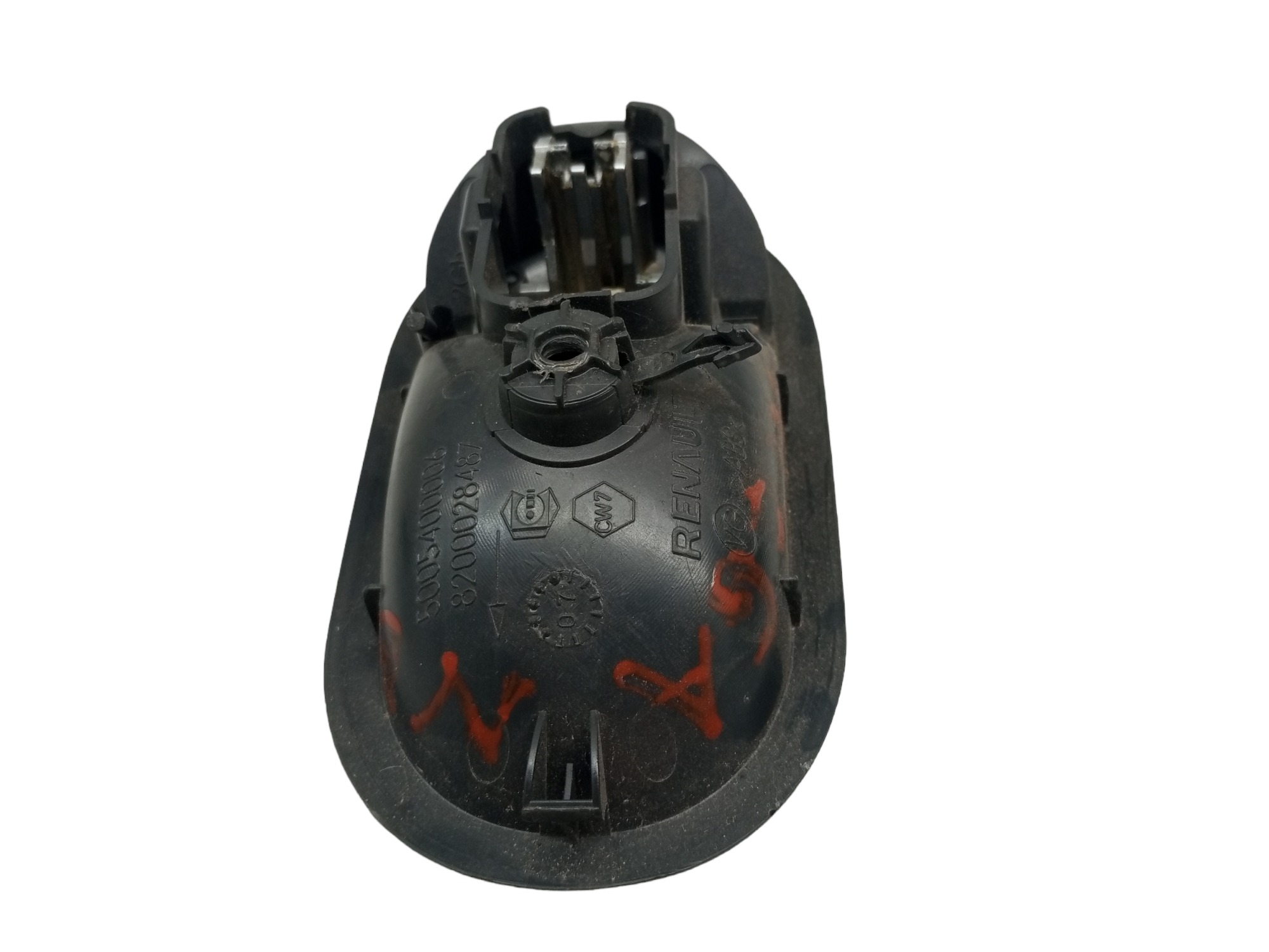 Puxador Macaneta Porta Renault Megane 2007 2012 Esquerda Preto Dianteira 4