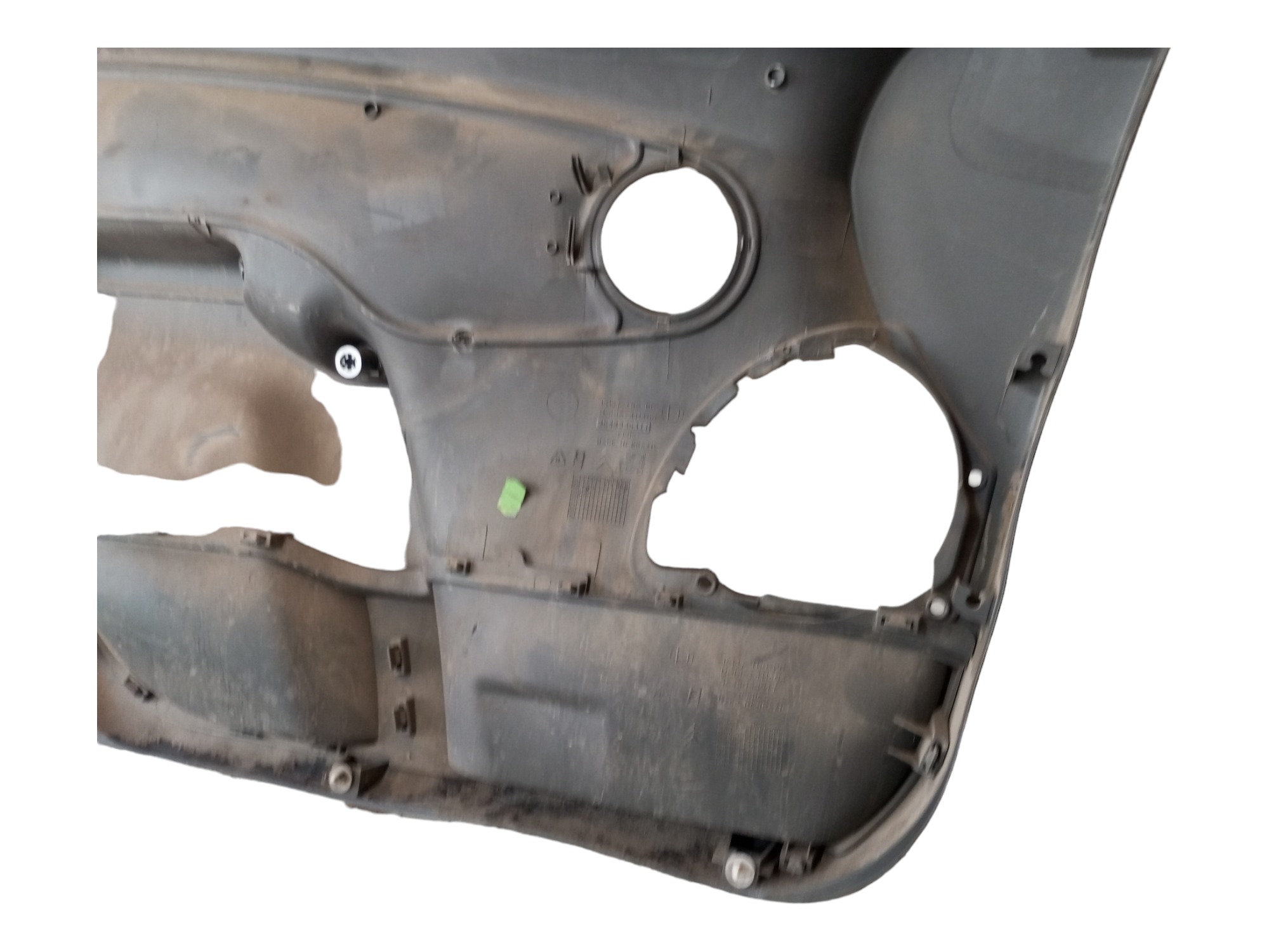 Forro Porta Citroen C3 2006 2010 2012 Dianteiro Direito Preto 5