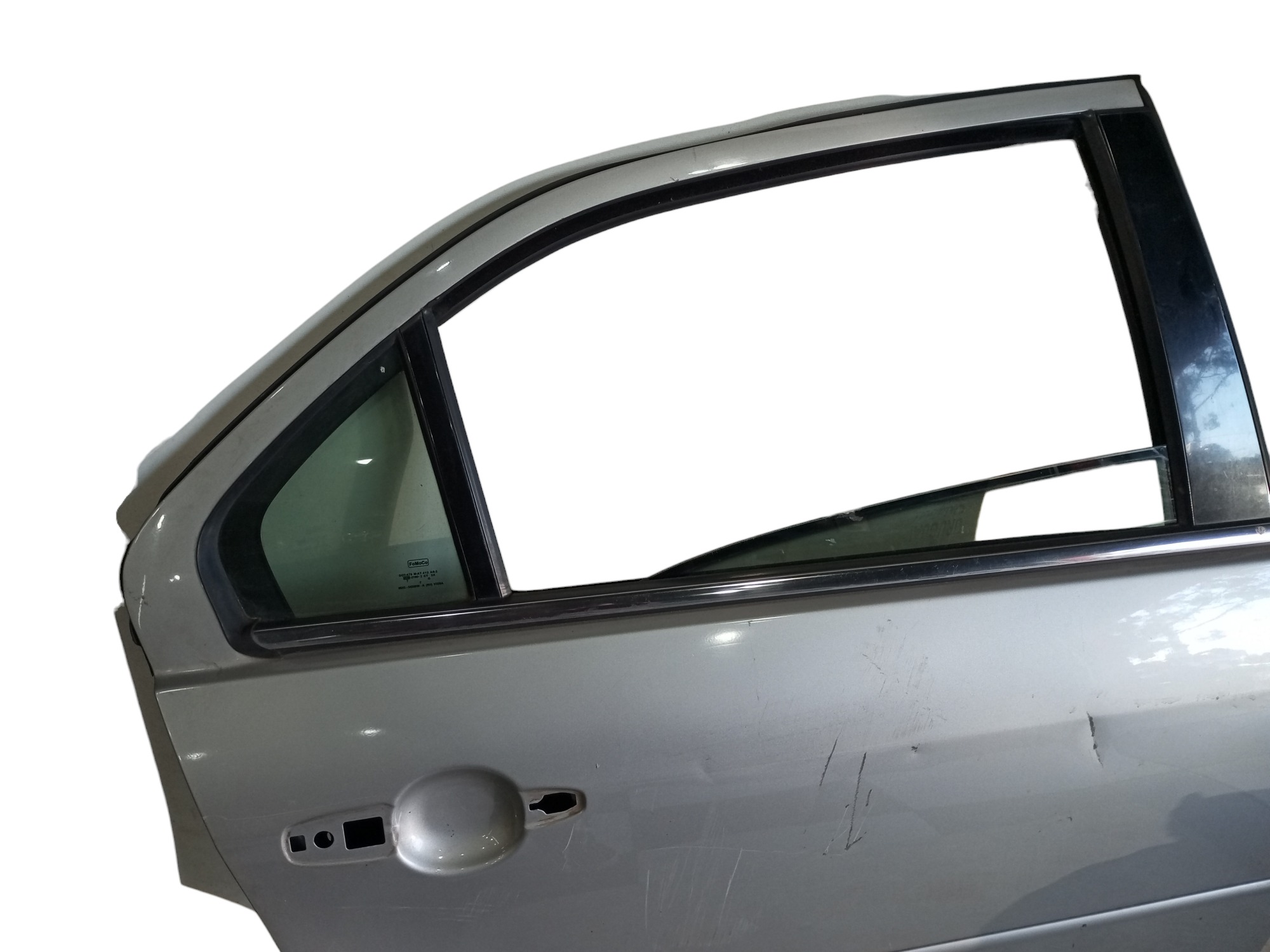 Porta Ford Fusion 2006 2007 2008 2009 Traseira Direita Traseira Direita Prata 2