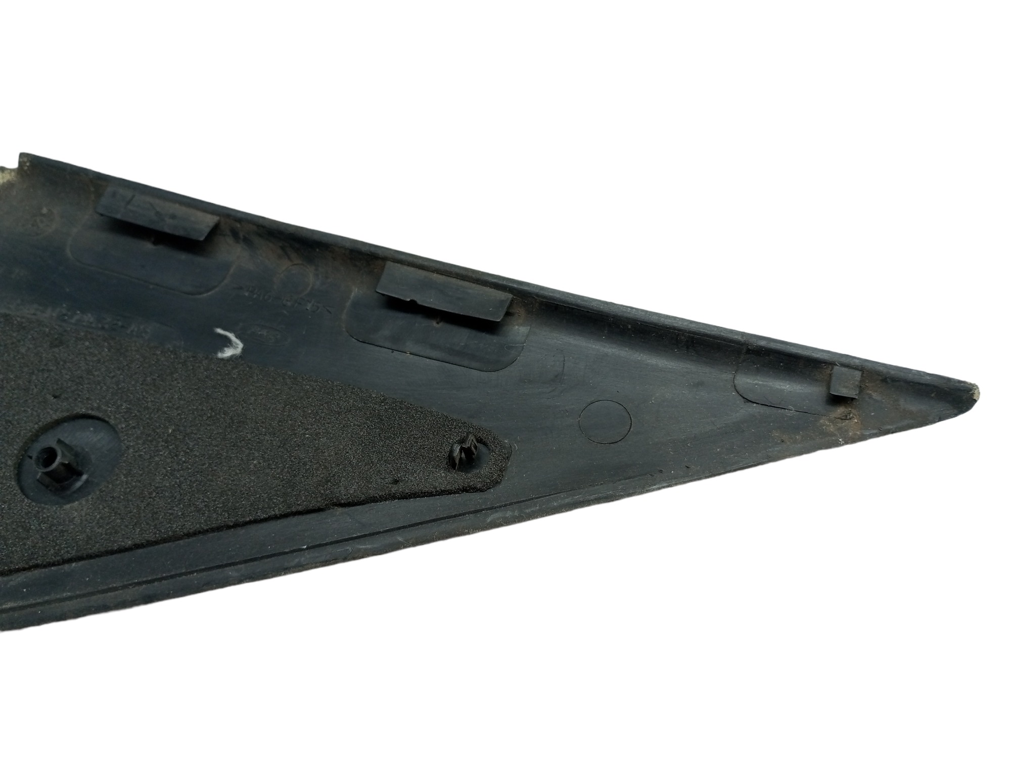 Moldura Externa Porta Traseira Direita Ford Escort 96 97 98 Preto 4