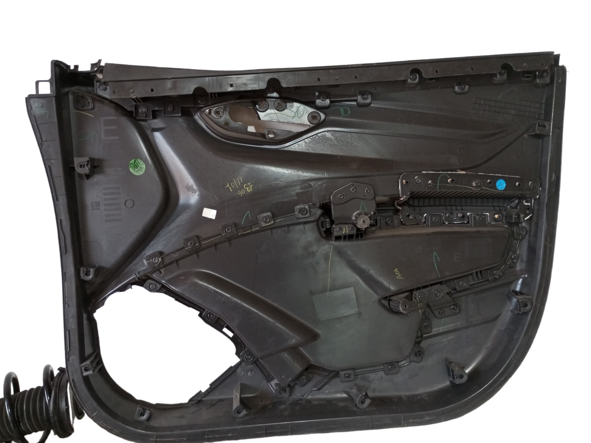 Forro Porta Onix Prisma Chevrolet 2013 Dianteiro Direito  Preto 2