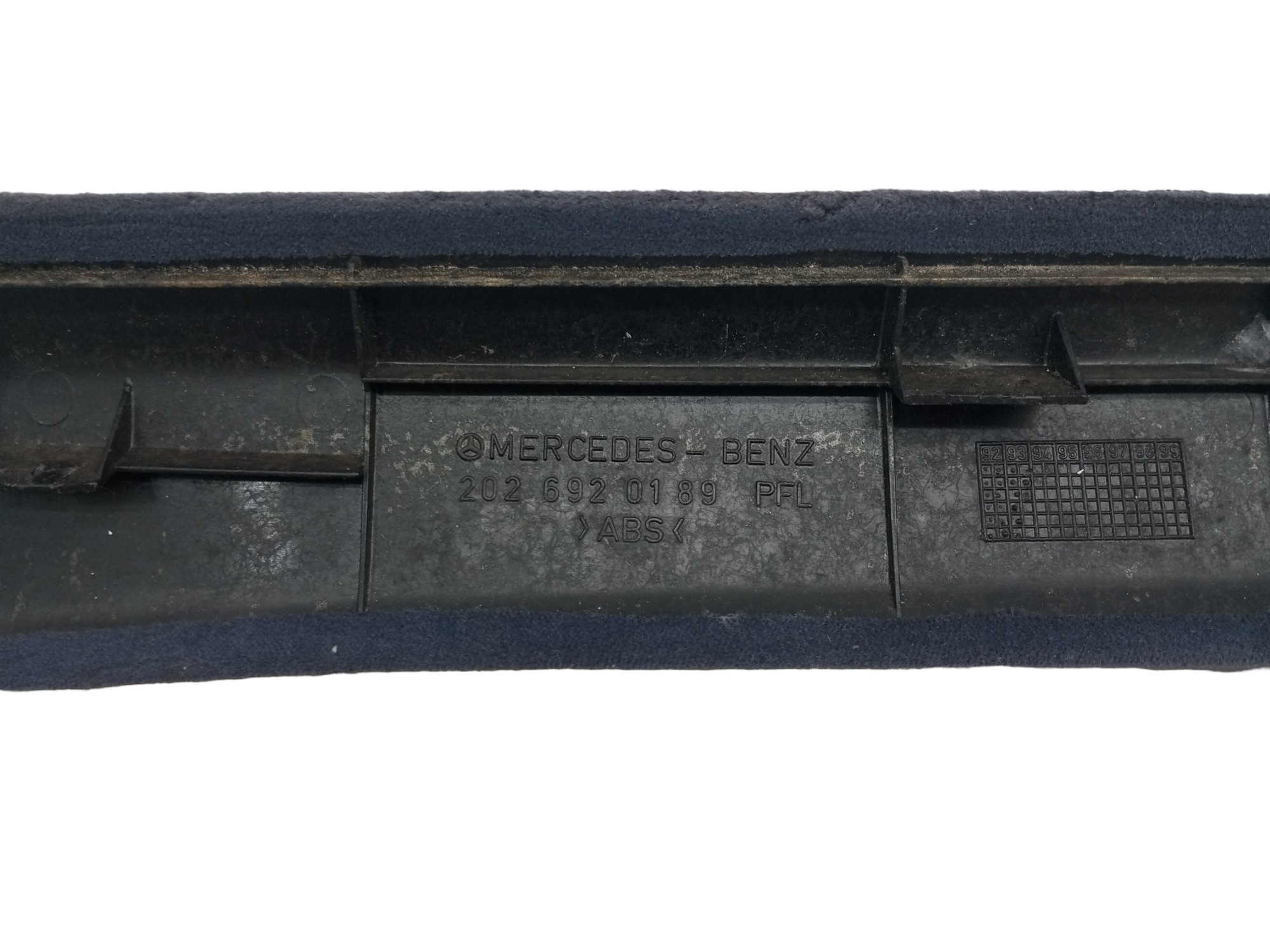 Acabamento Coluna Parabrisa Mercedes C280 94 95 96 Esquerdo 5