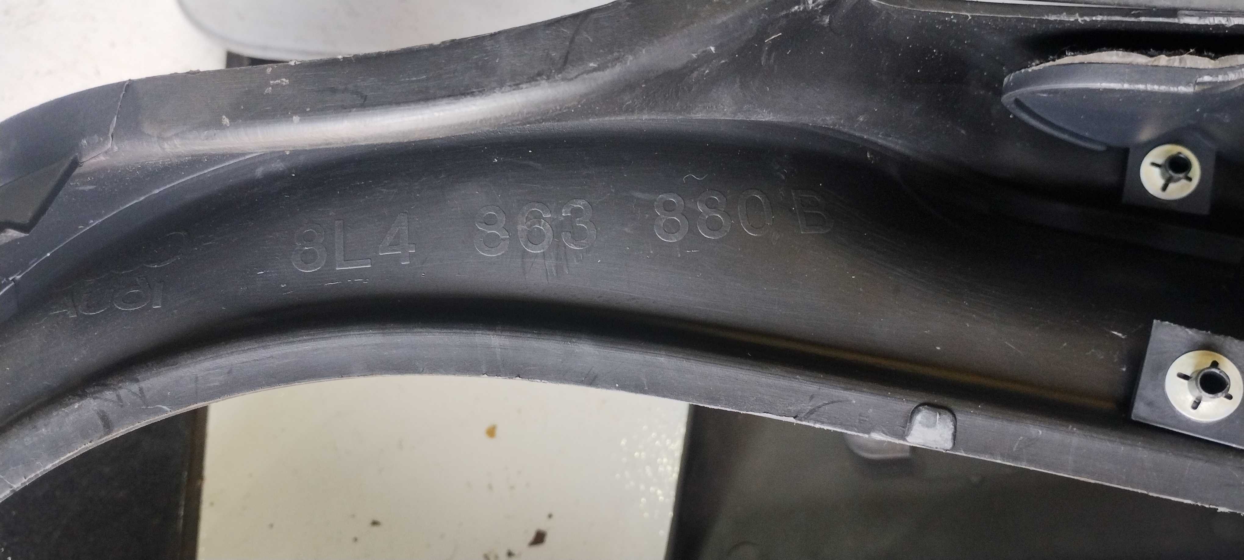 Forro Do Porta Malas Direito Audi A3 1999/2003 Preto 3