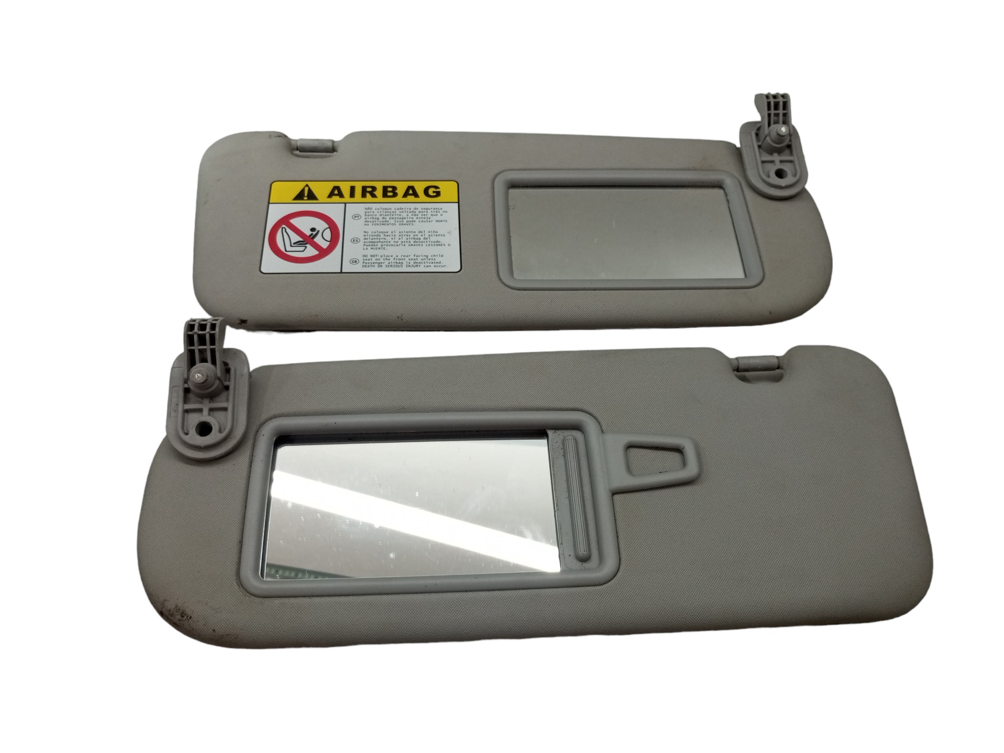 Quebra Sol Hb20 Hyundai 2013 2014 2015 2016 Par Para Sol 3