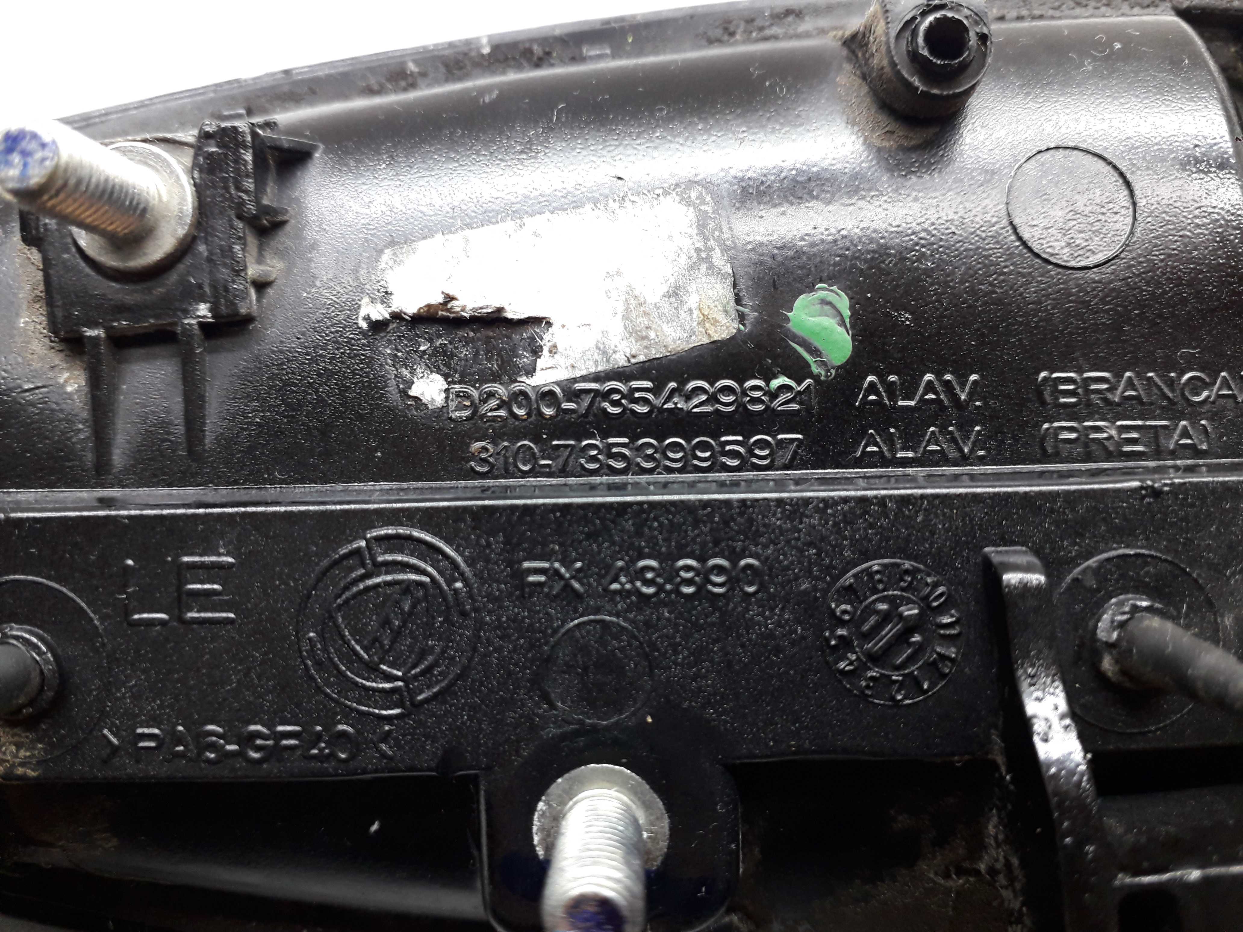 Macaneta Externa Traseira Esquerda Fiat Punto 2009 2013 7