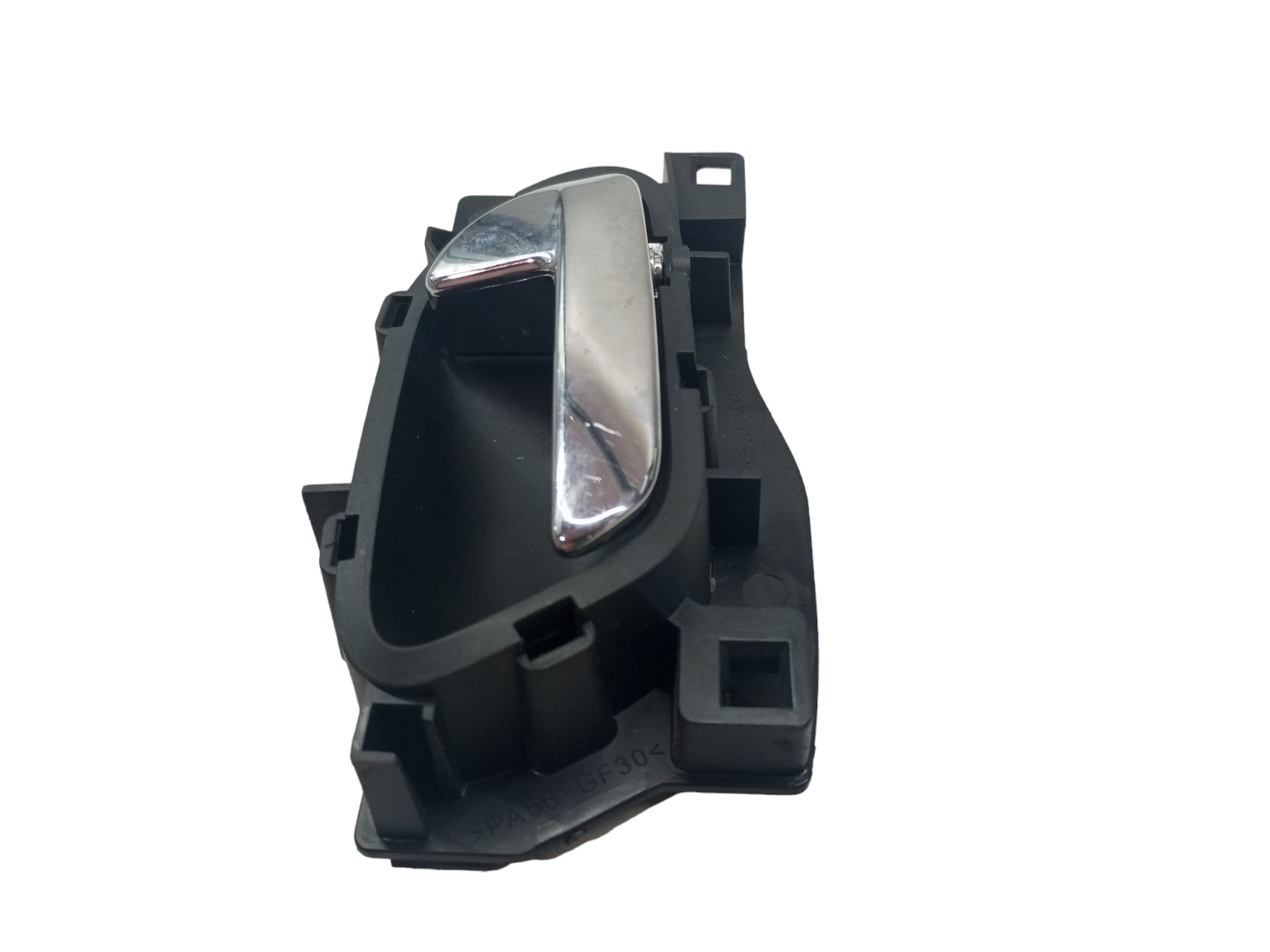 Macaneta Porta Peugeot 307 2003 2008  Dianteira Direita  Preto Prata 4