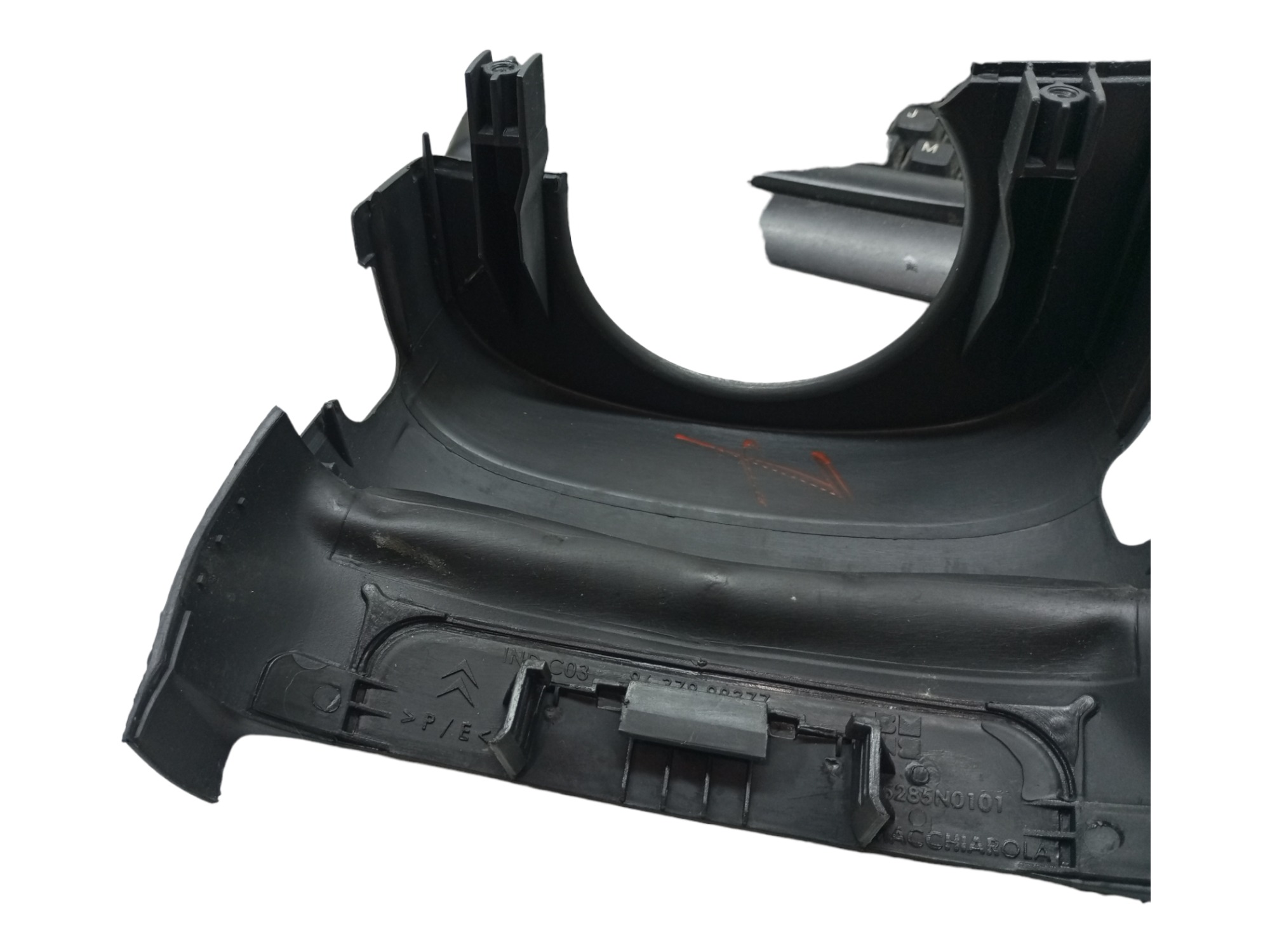 Acabamento Superior Chave Seta Citroen C3 2003 2006 2009 6