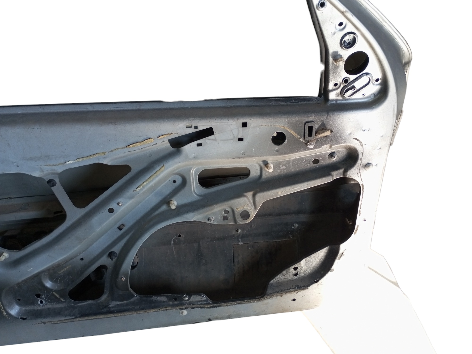 Porta Peugeot 206 2002 2003 2005 2008 Esquerdo 2 Portas Dianteira Esquerdo Prata 8