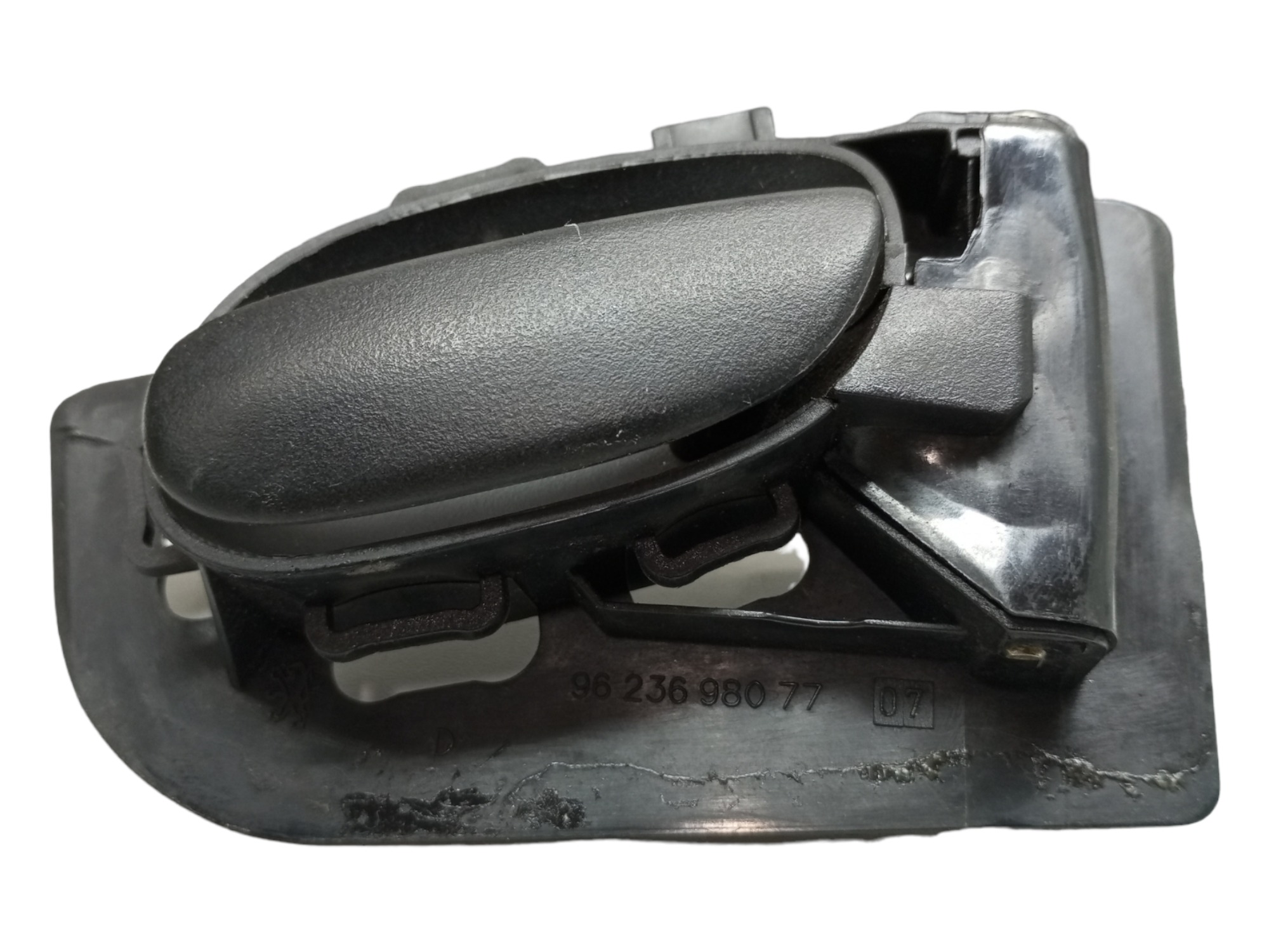 Macaneta Interna Peugeot 206 2001 2007 Traseira Direita Preta Traseira 4