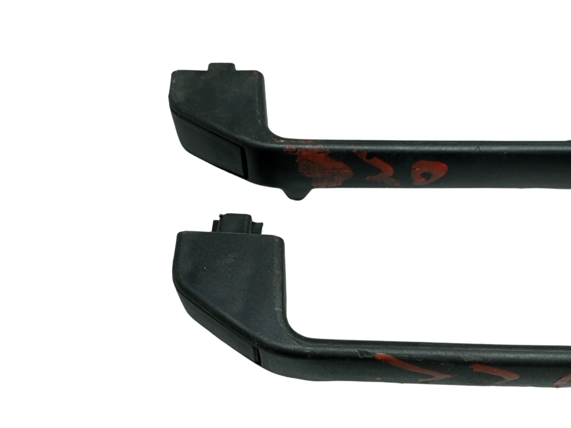 Puxador Alca Teto Pqp Fiat Uno Par 94 95 96 97 98 99 2000 Preto 5