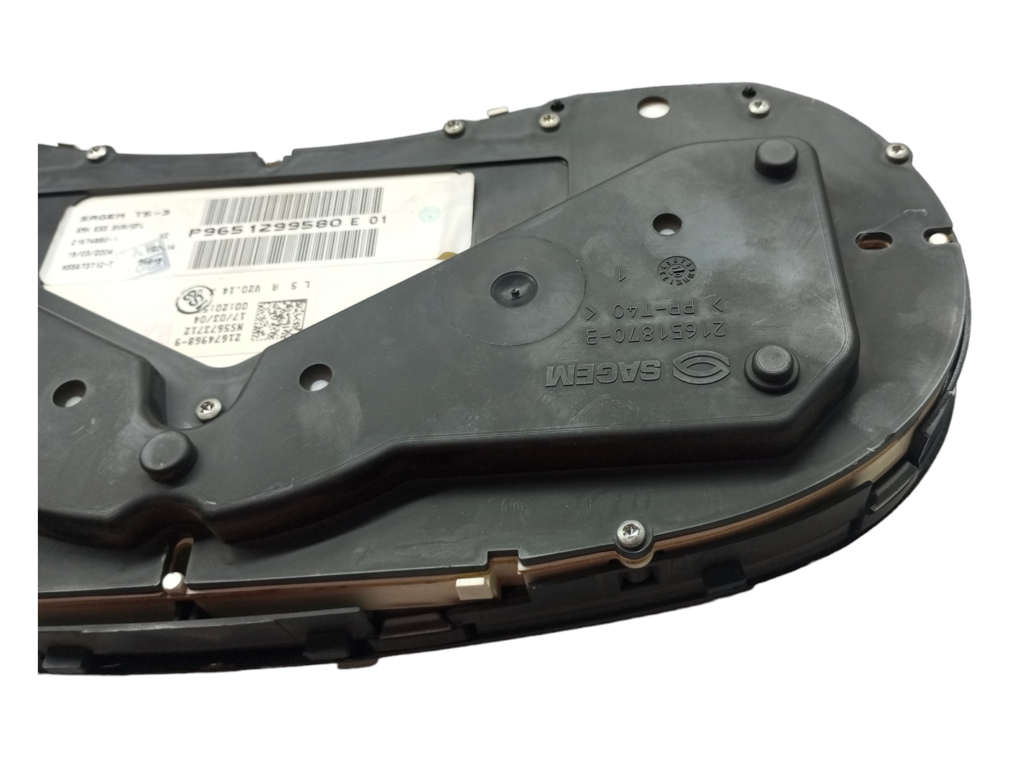 Painel Instrumento Peugeot 307 2004 2005 2006 2007 2008  Preto 7