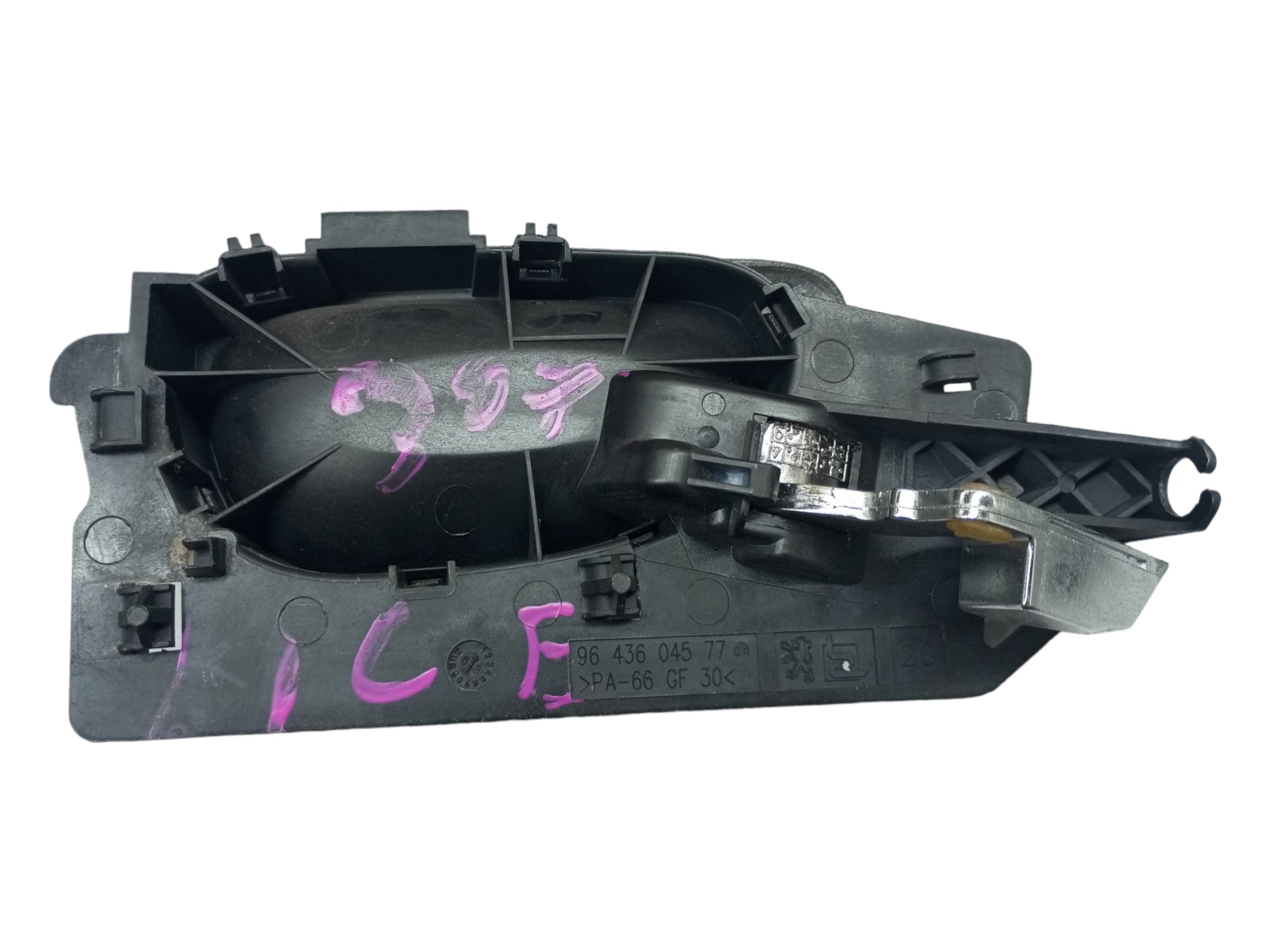 Macaneta Interna Peugeot 307 2007 2009 2012 Lado Esquerdo 3