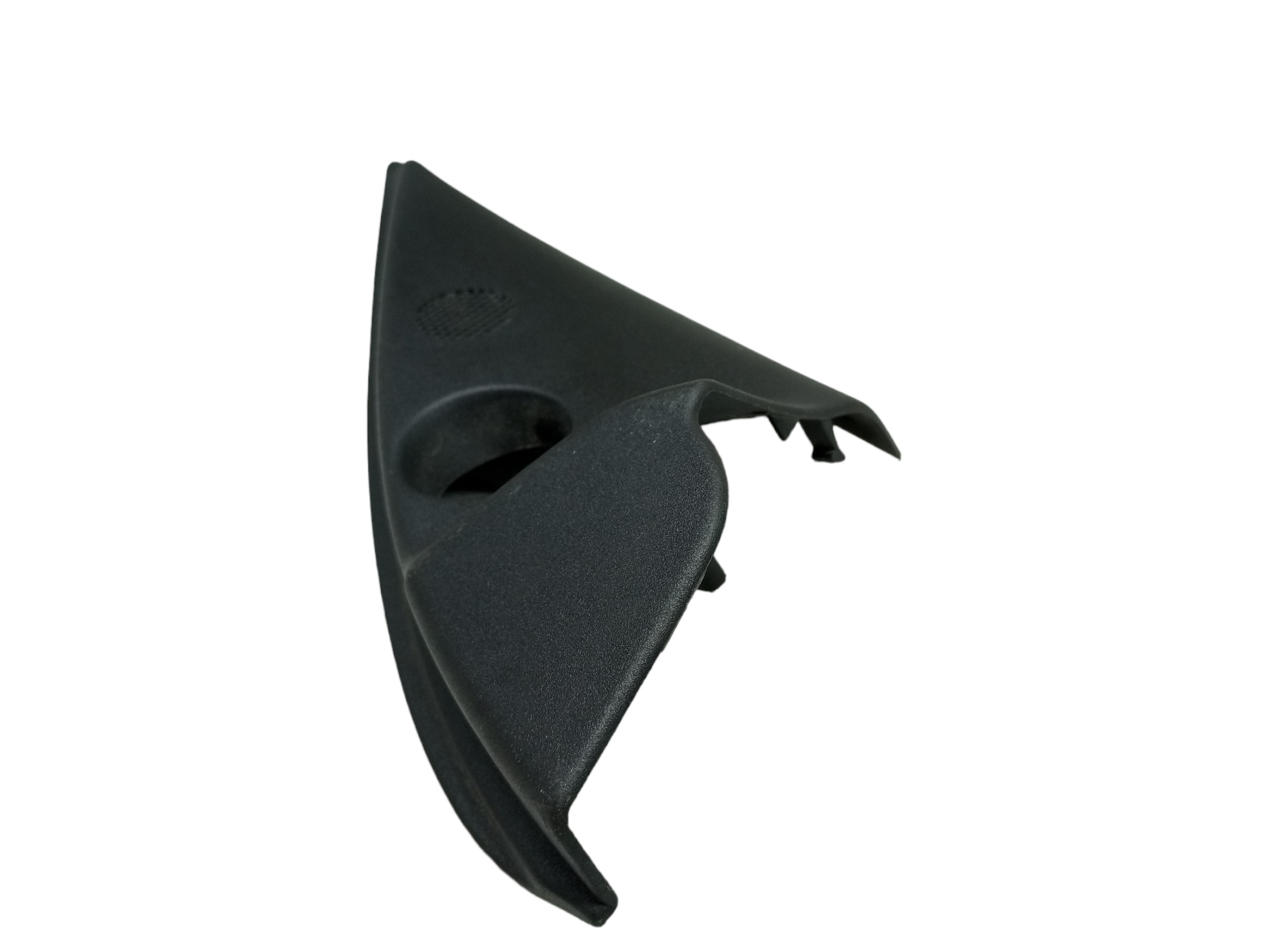 Moldura Interna Retrovisor Peugeot 206 2000 2002 Direito Preto 3