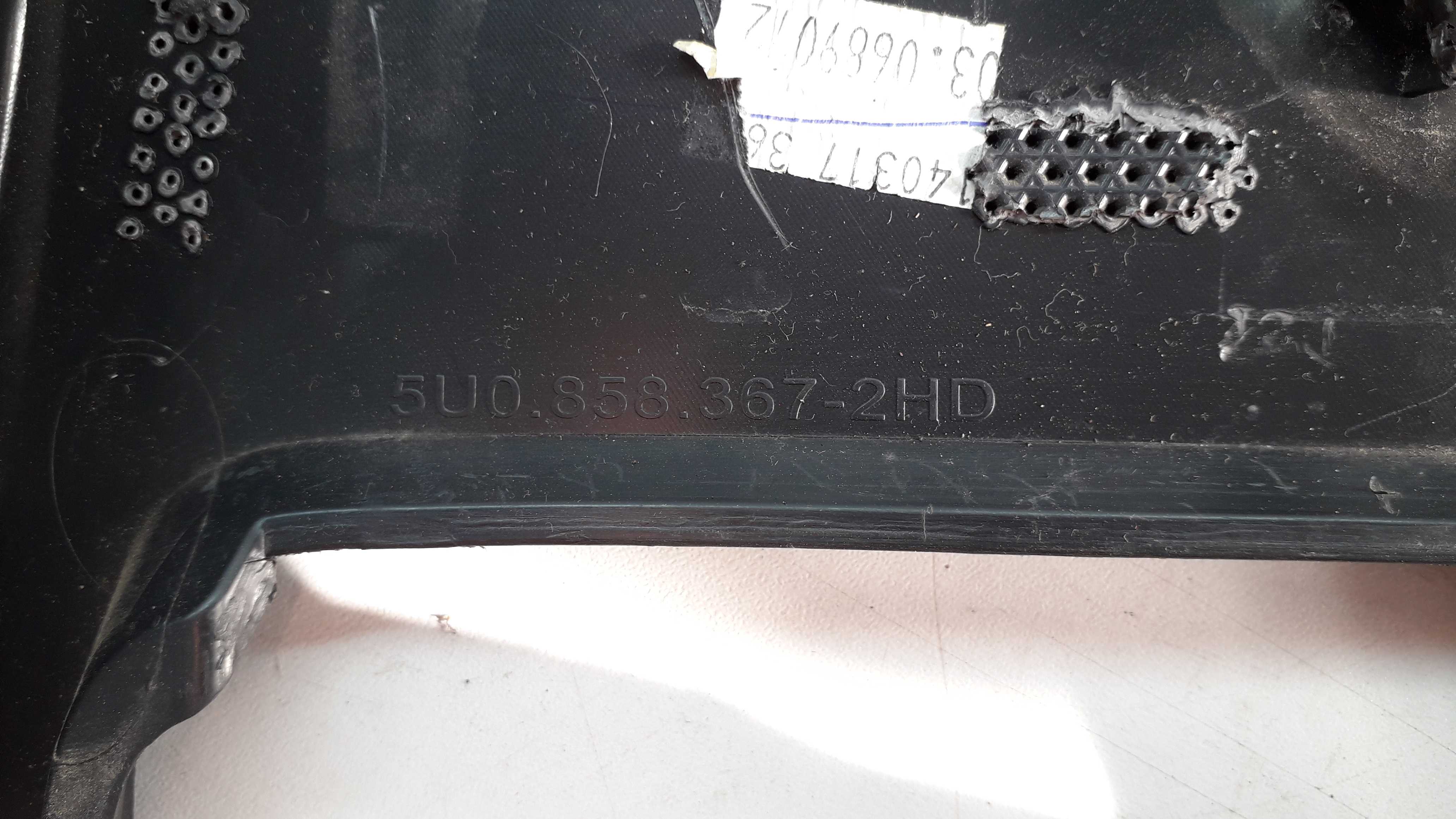 Acabamento Inferior Painel Lado Esquerdo Vw Gol Voyage G7 7