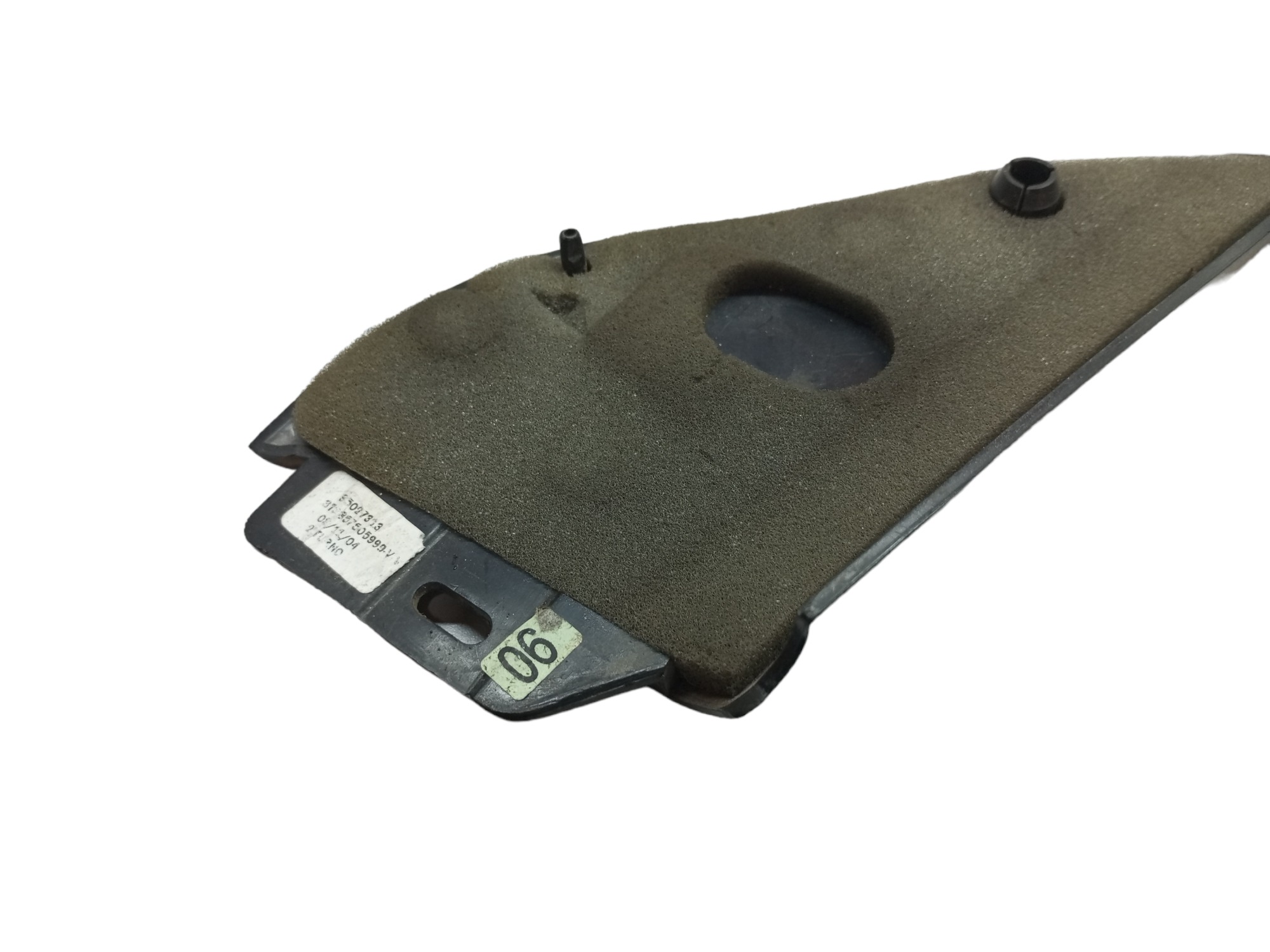 Acabamento Interno Retrovisor Gol Vw 94 95 96 2008 Esquerdo Preto 3
