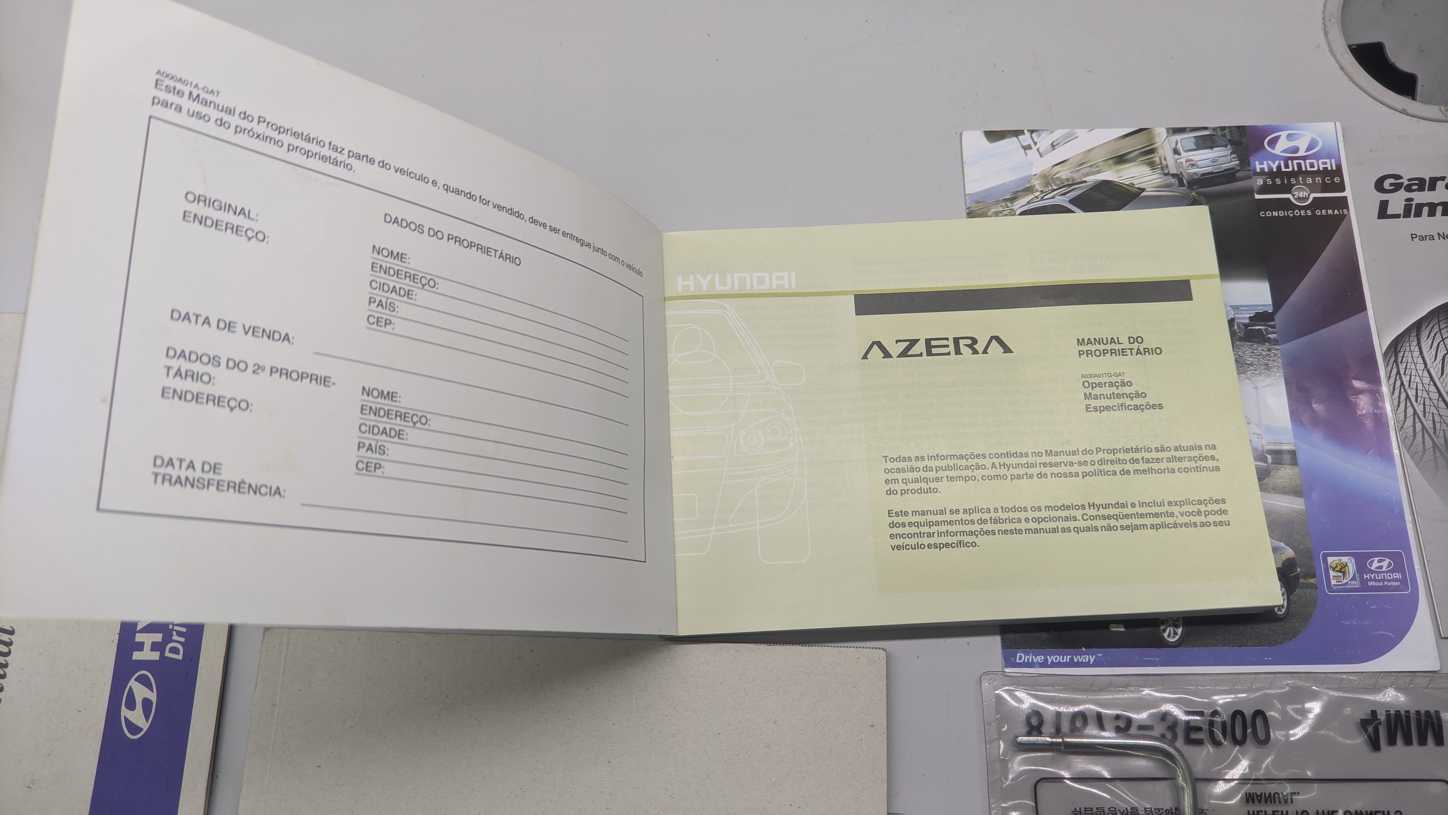Manual Do Proprietario Hyundai Azera 3.3 V6 2009 3