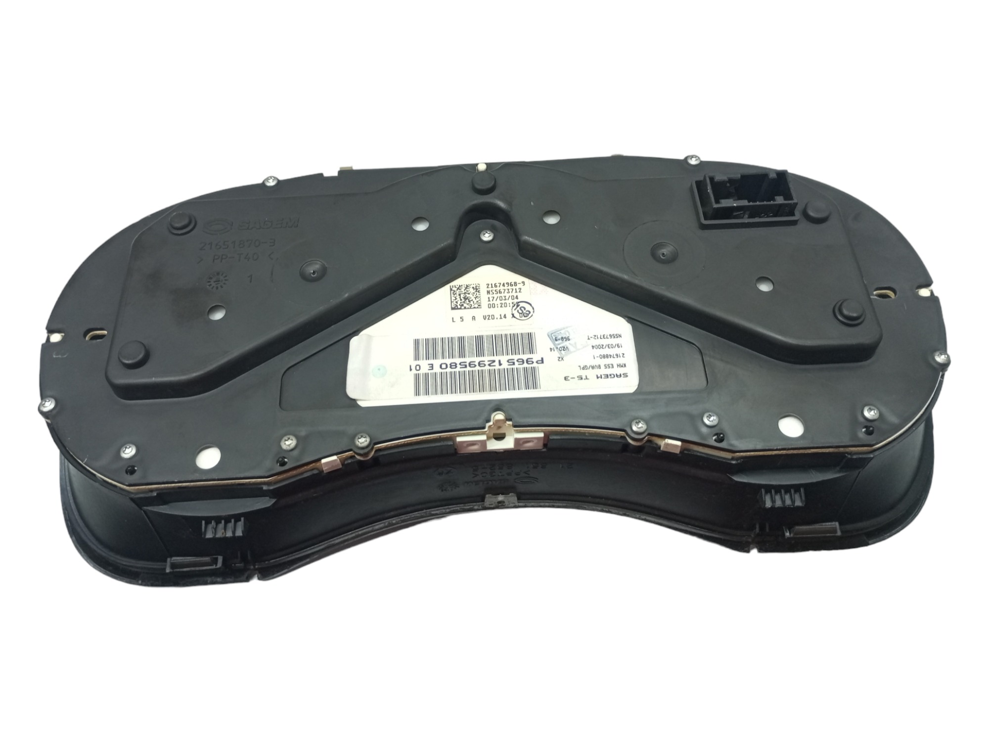 Painel Instrumento Peugeot 307 2004 2005 2006 2007 2008  Preto 5