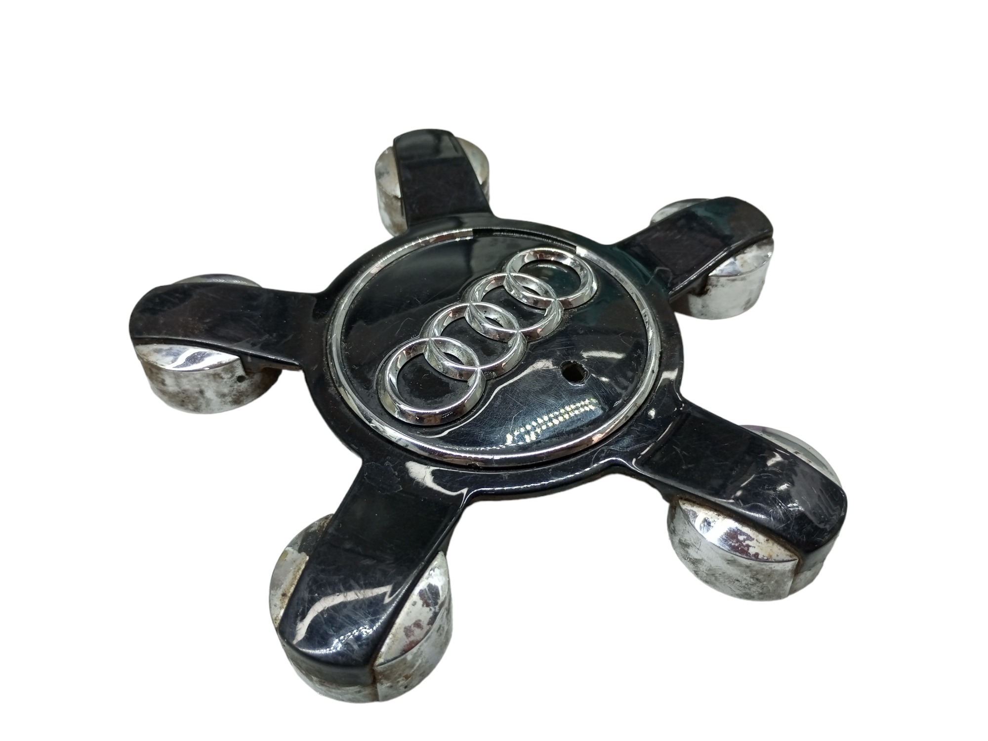 Miolo Calota Tampa Roda Audi A3 99 2000 2001 2002 2003  Preto 4