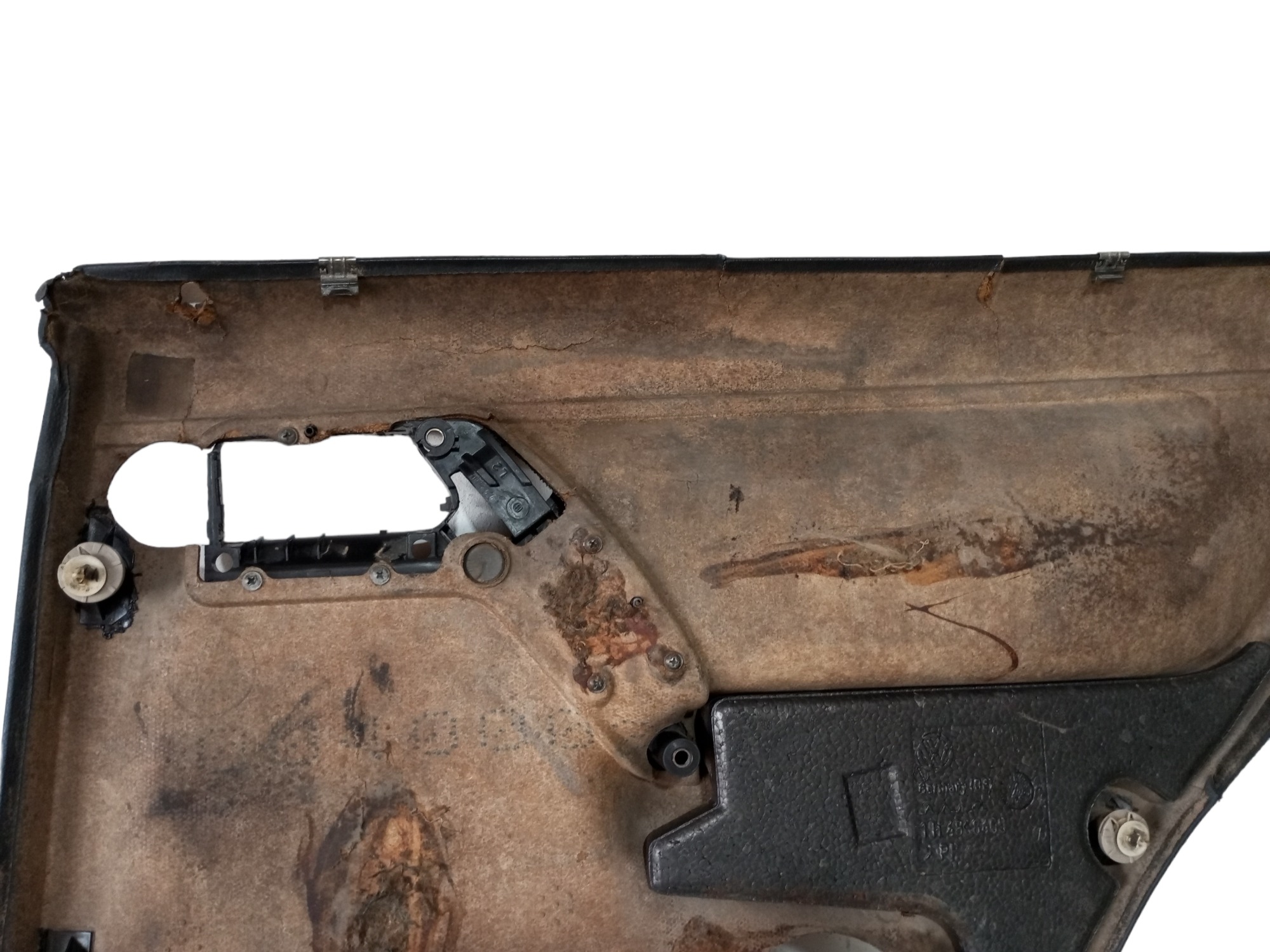 Forro Porta Volkswagen Golf 95 96 97 98 Traseira Esquerda  Preto 7