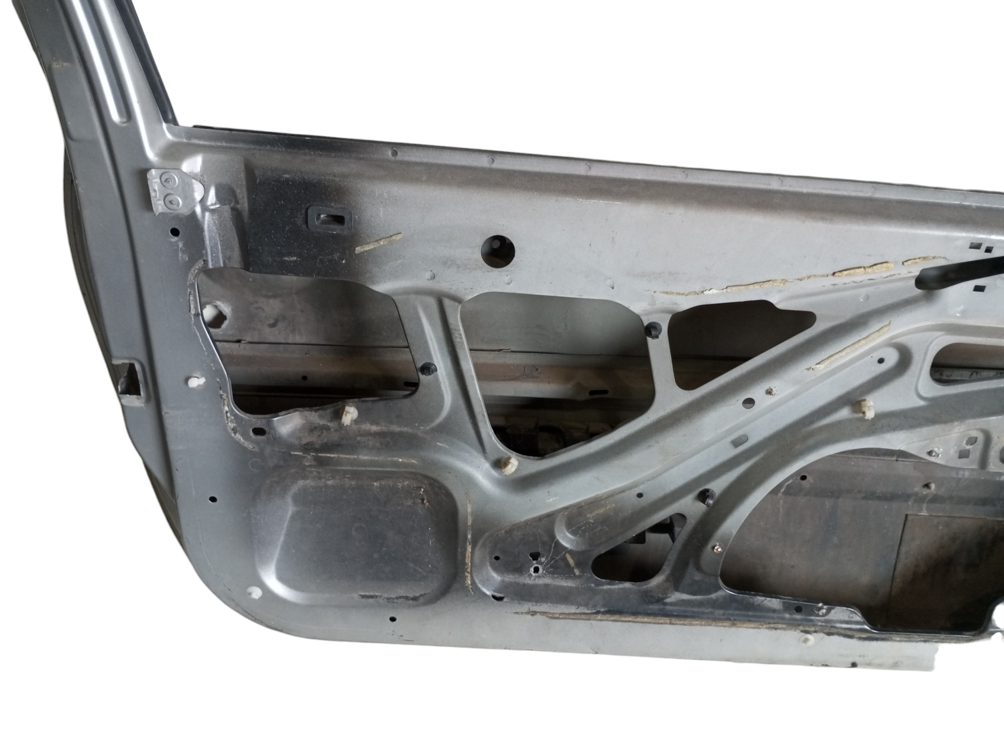 Porta Peugeot 206 2002 2003 2005 2008 Esquerdo 2 Portas Dianteira Esquerdo Prata 9