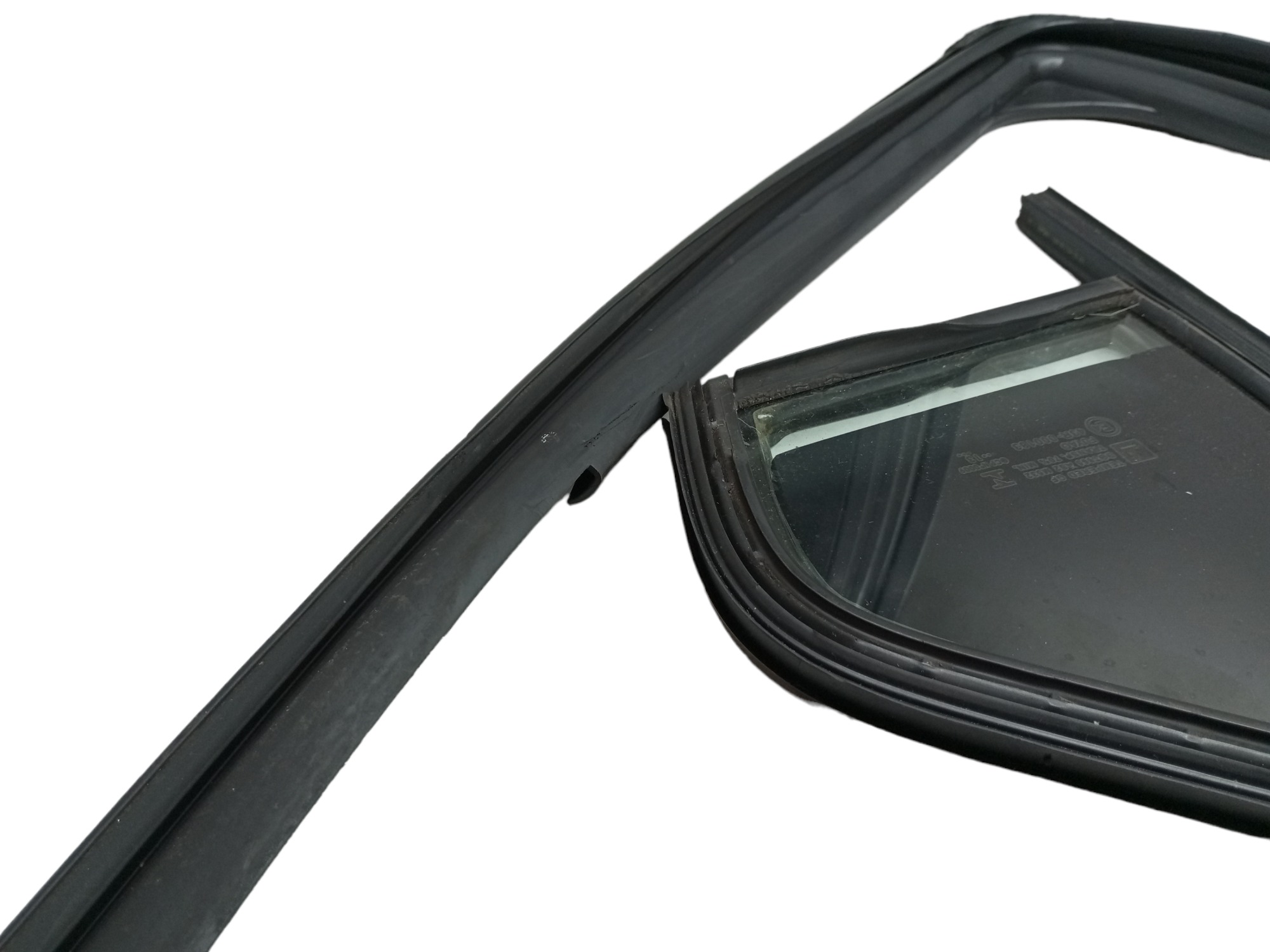 Borracha Vidro Fixo Onix Prisma Chevrolet Direito 2013  Preto 5