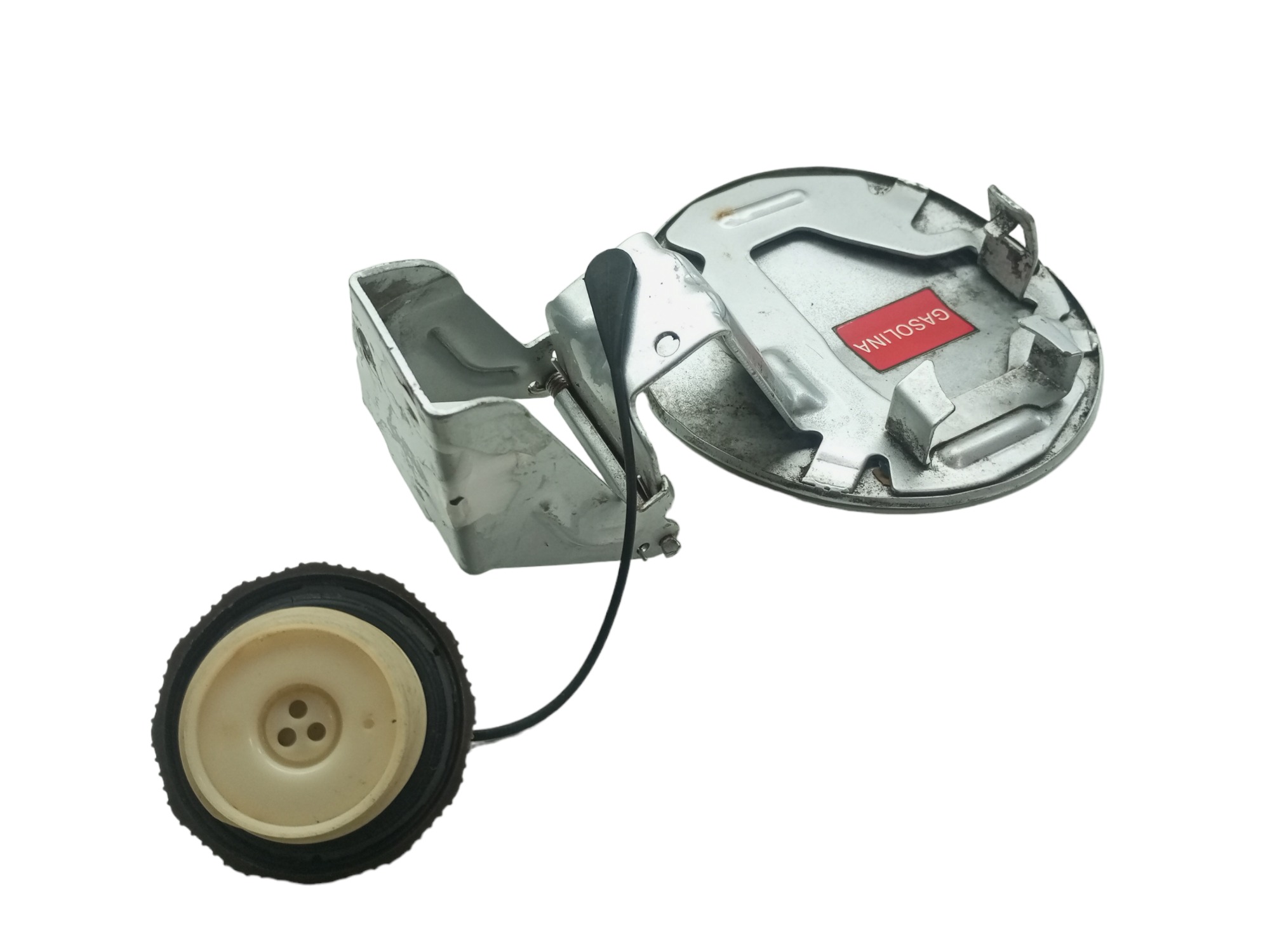 Portinhola Tampa Tanque Combustivel Jac J3 2013 2014 Turin Prata 2013 3
