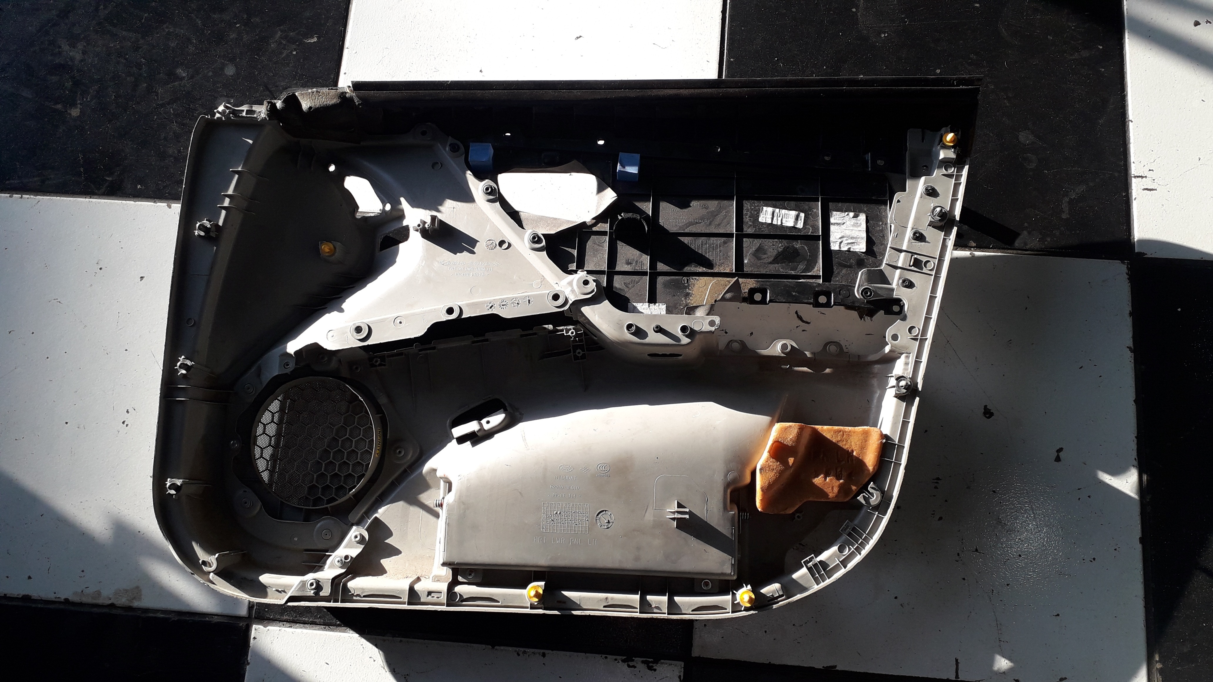 Forro De Porta Dianteira Esquerda Hyundai Azera 2009 3