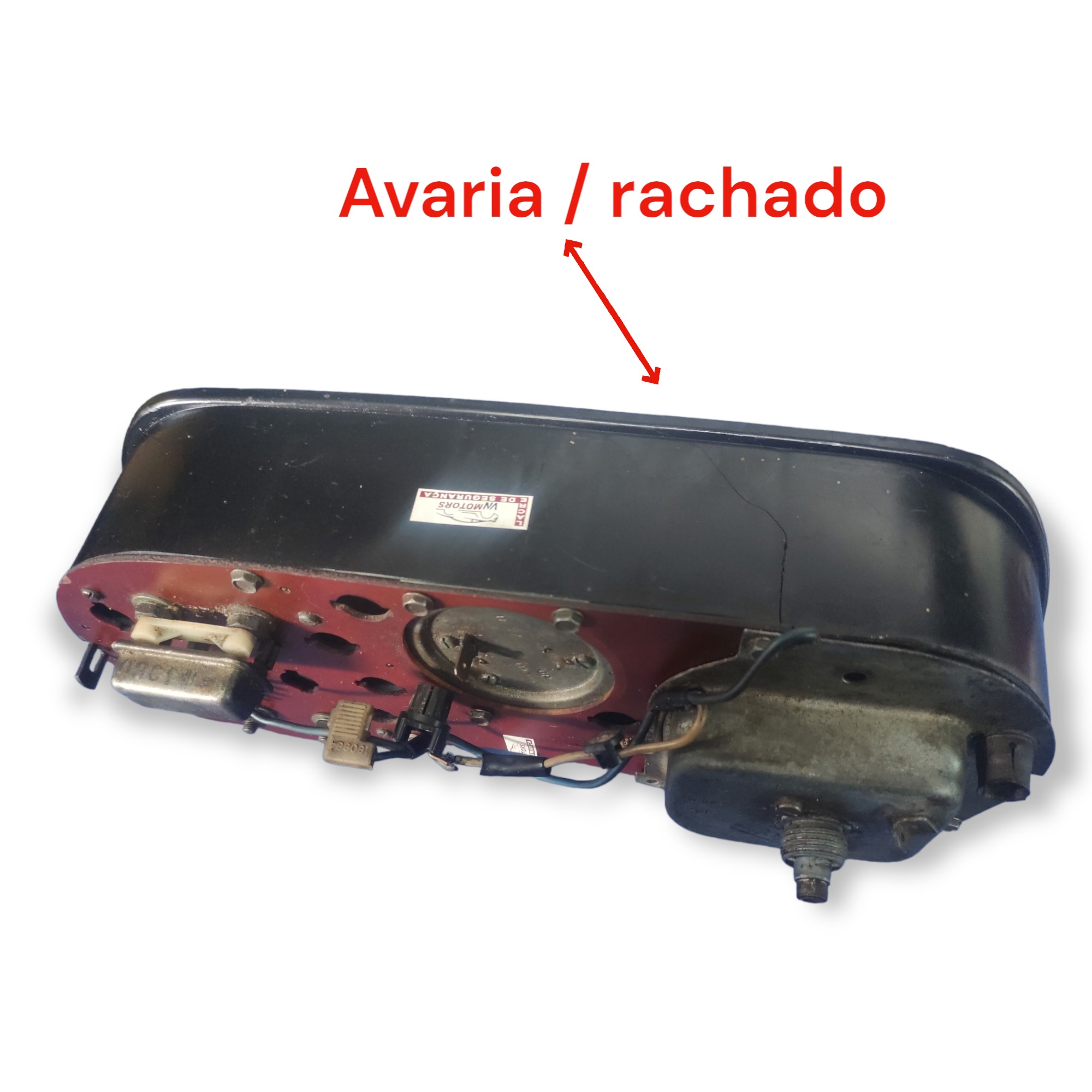 Painel De Instrumentos Vw Passat 1975 1976 1977 1978 Preto 3