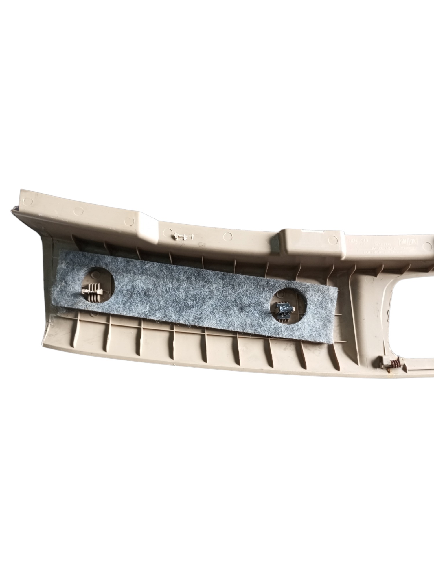 Soleira Porta Malas Captiva Chevrolet 3.3 2008 2009 2010  Bege 3