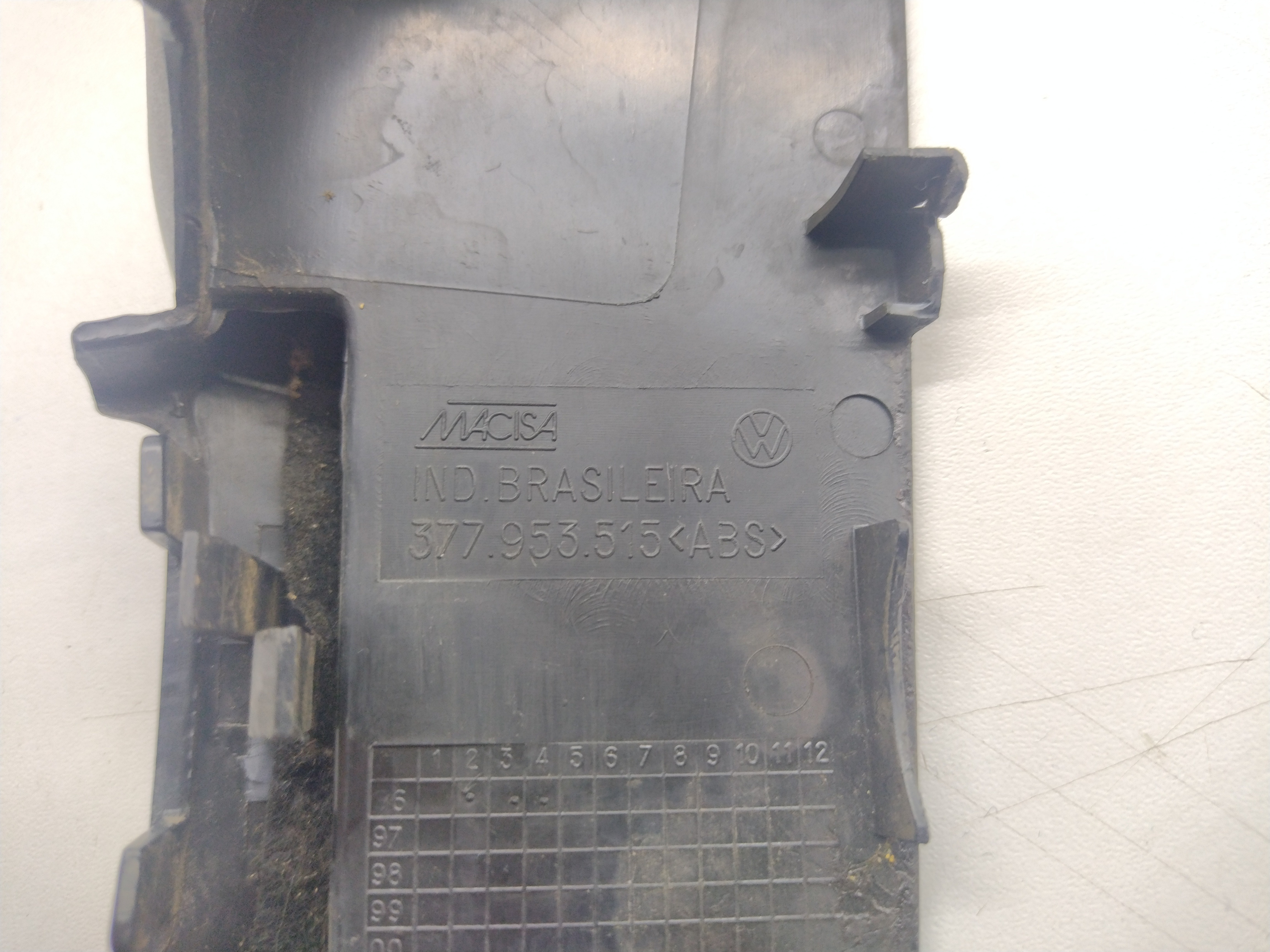 Moldura Capa Chave De Seta Superior Volkswagen Gol G2/parati 4