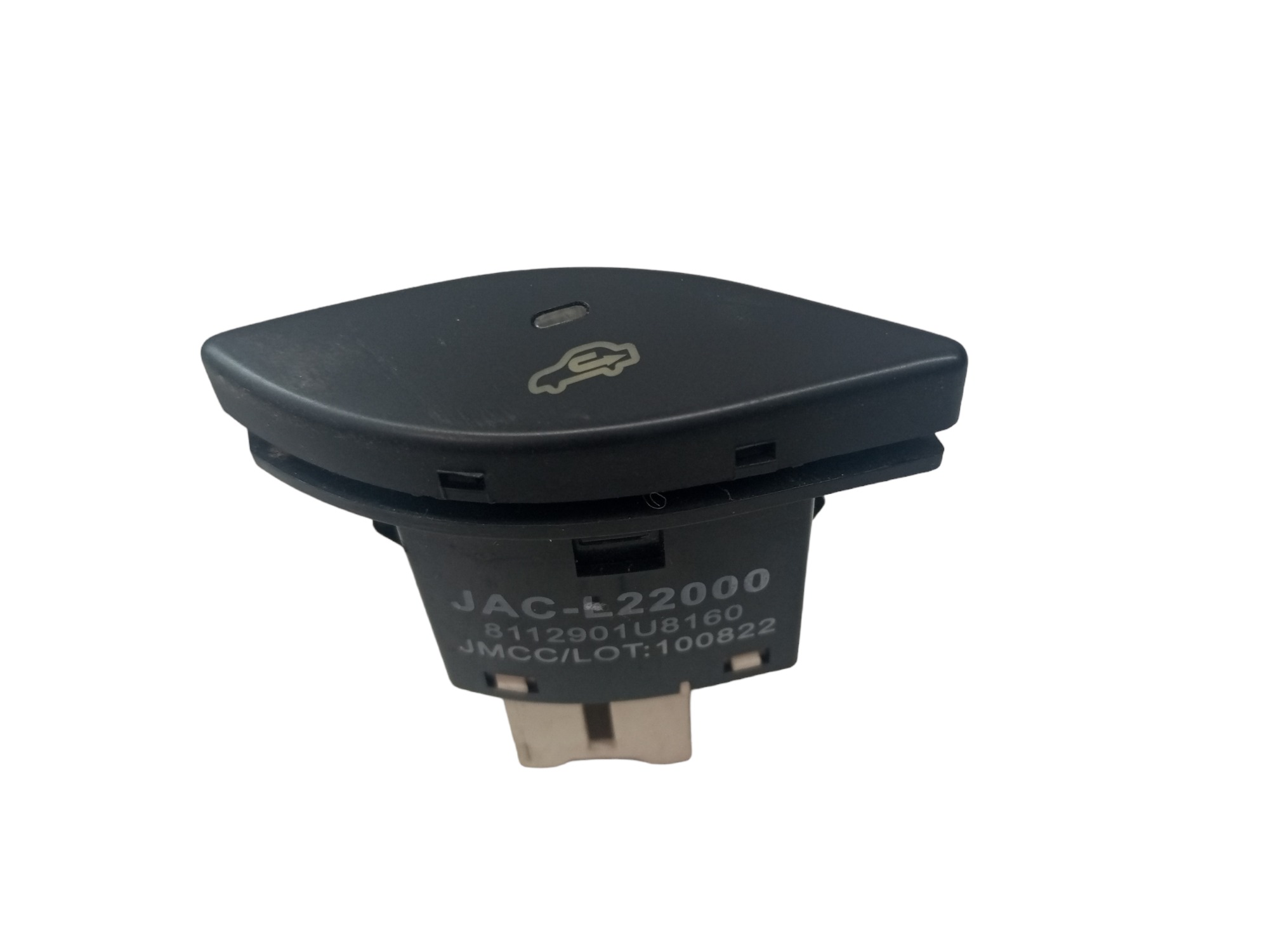 Botao Ventilacao Ar Jac J3 2010 2011 2012 2013 Interna  Preto 2