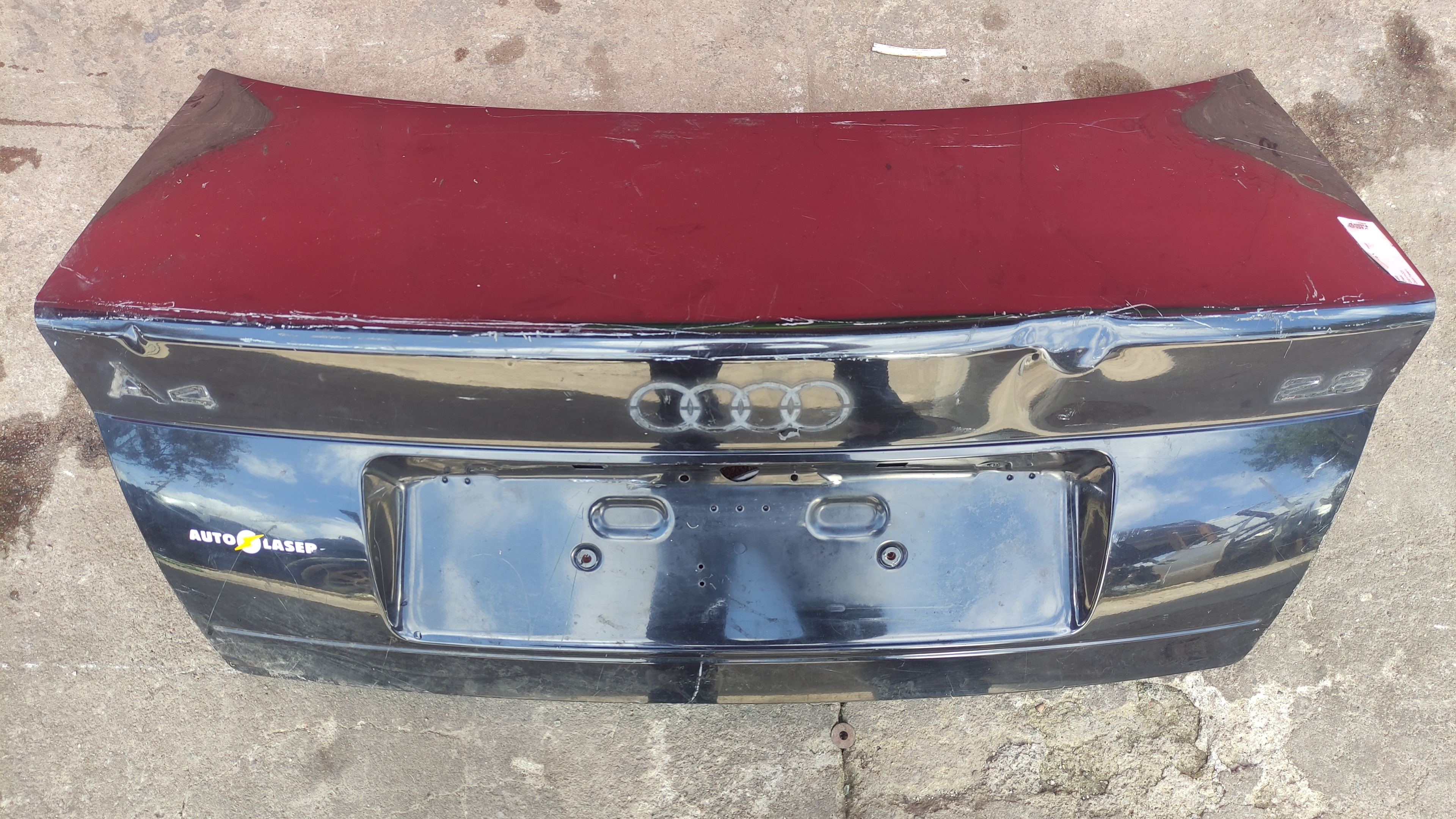 Tampa Traseira Porta-malas Audi A4 97/00 Azul