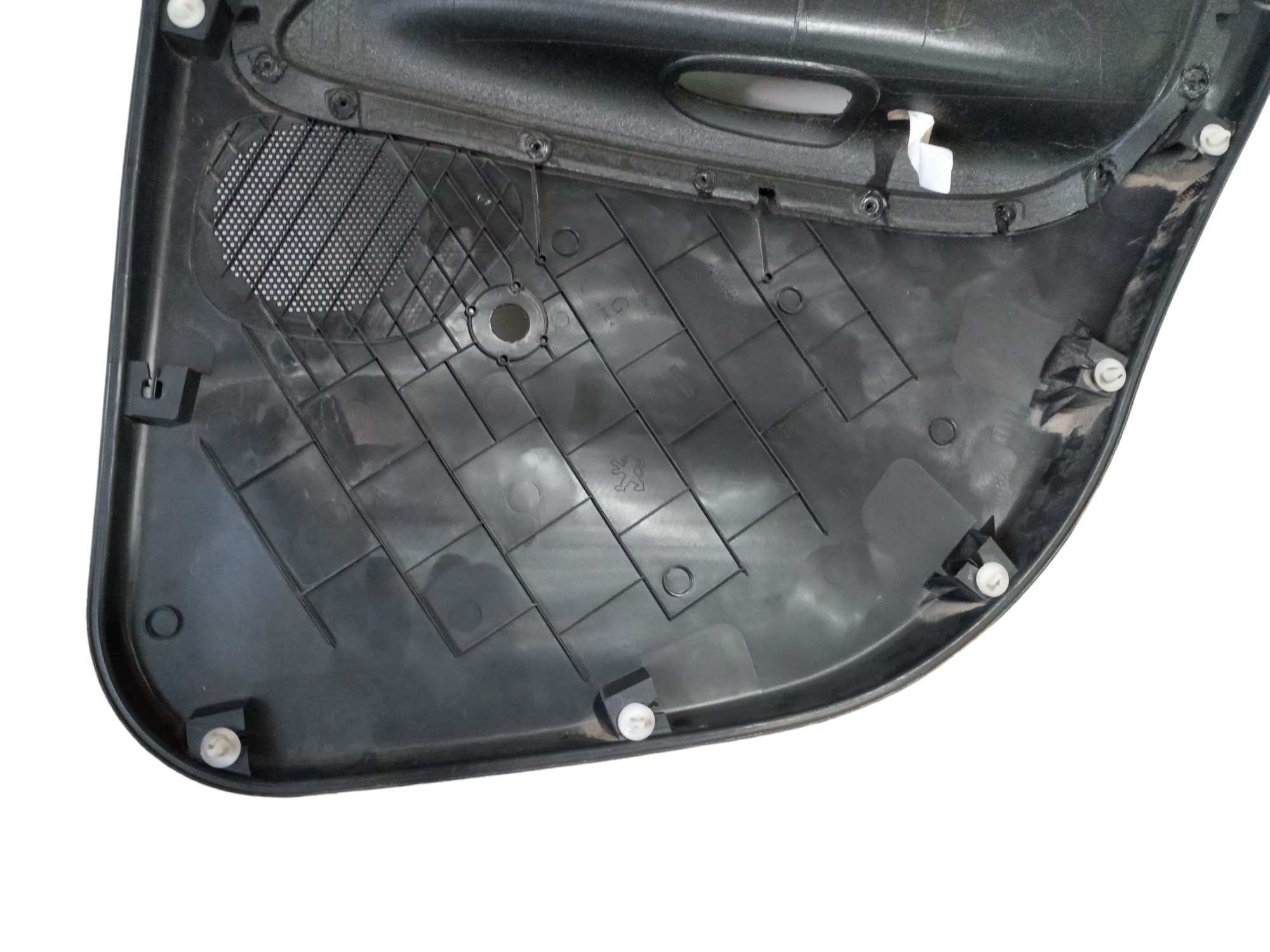 Forro Porta Peugeot 206 2006 2007  Traseira Esquerda  Preto 2