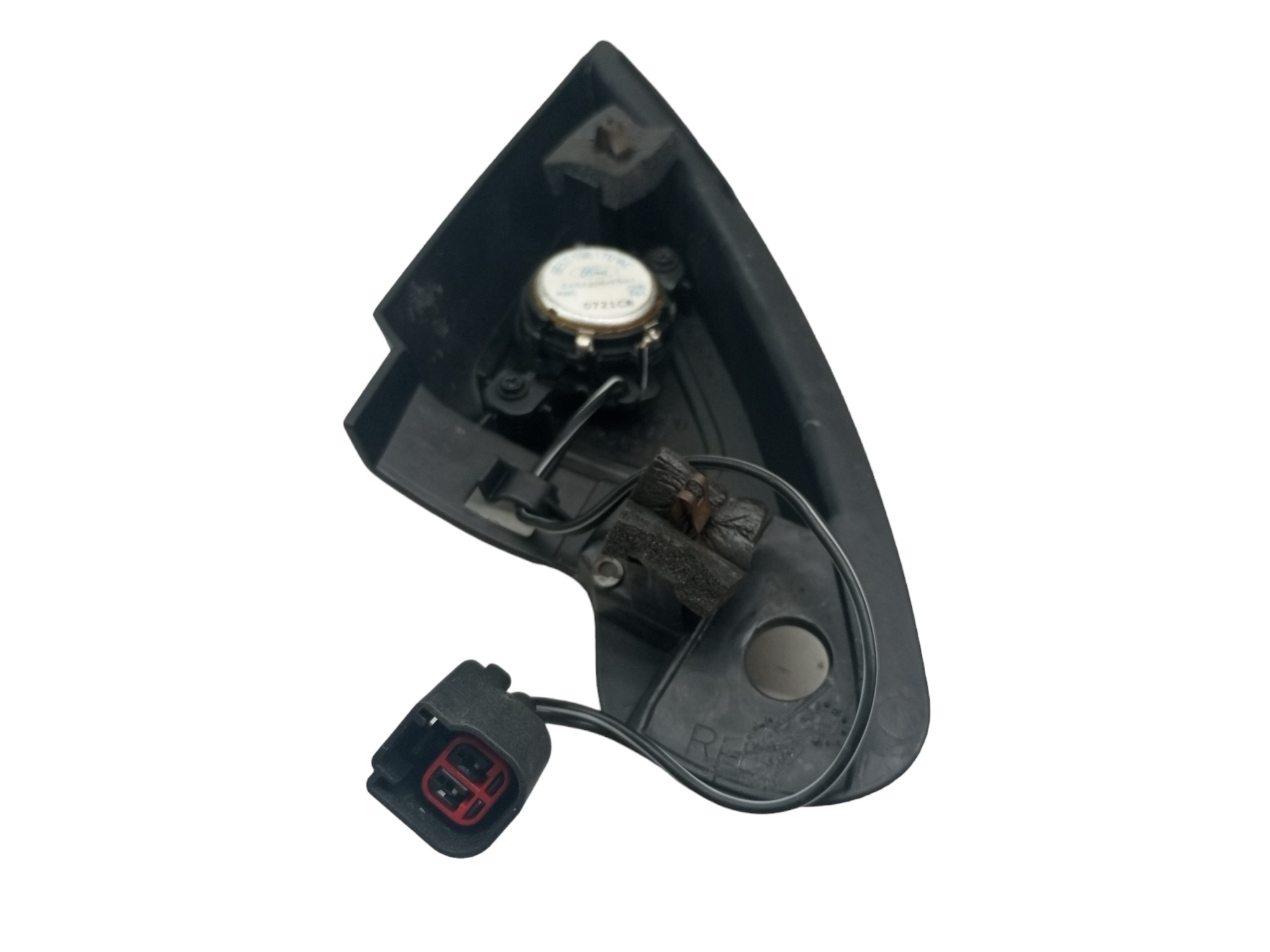 Moldura Retrovisor Tweeter Ford Fusion 2008 Dianteiro  Preto 4