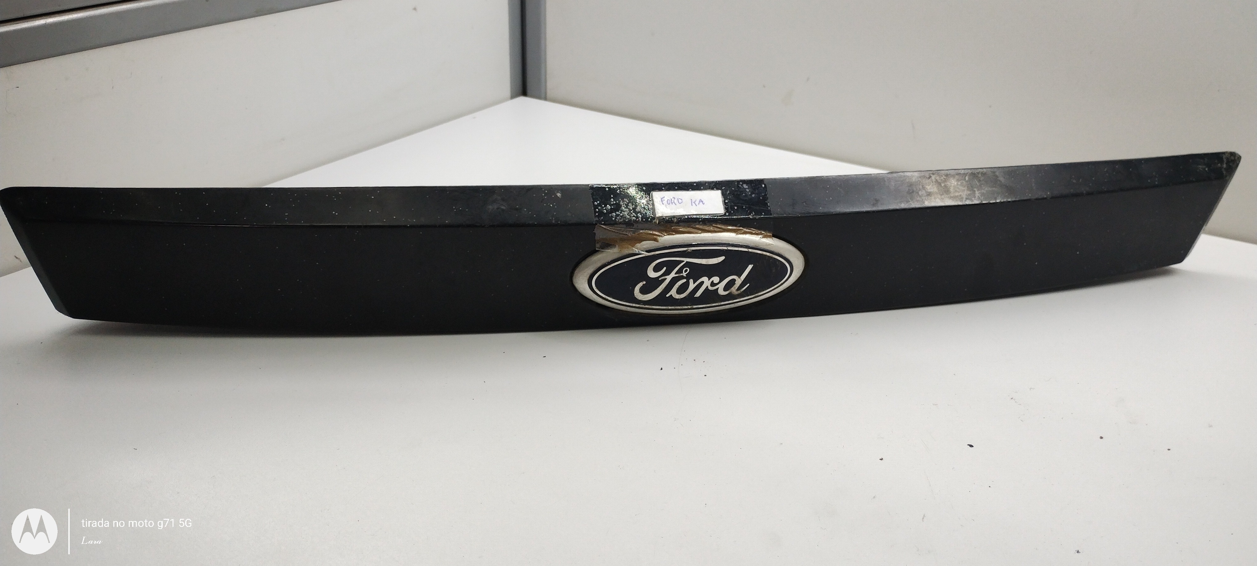 Moldura Aplique Tampa Traseira Ford Ka 2009 1