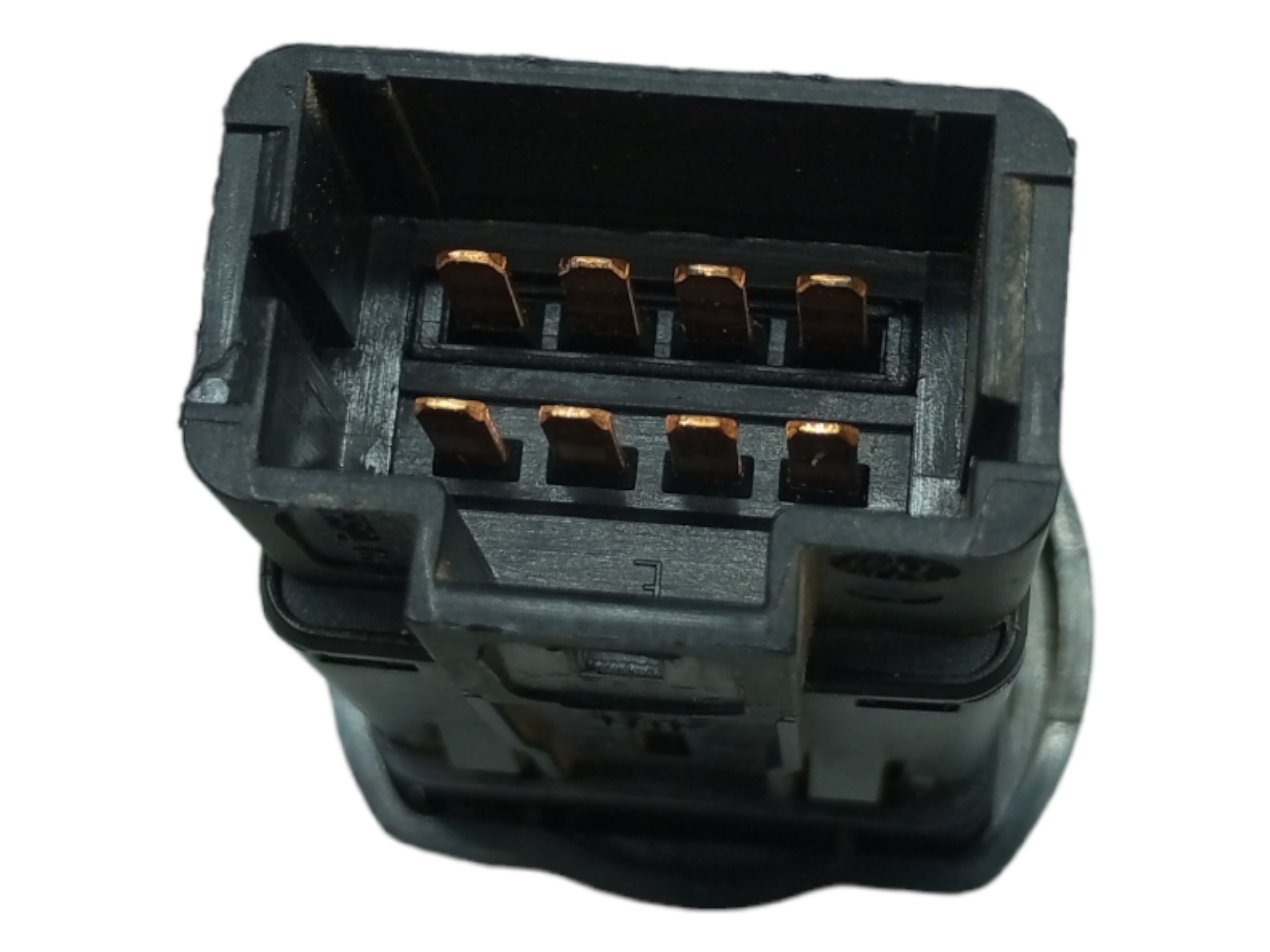 Botao Pisca Alerta Logan Sandero Renault 2008 2009 2010  Preto 6