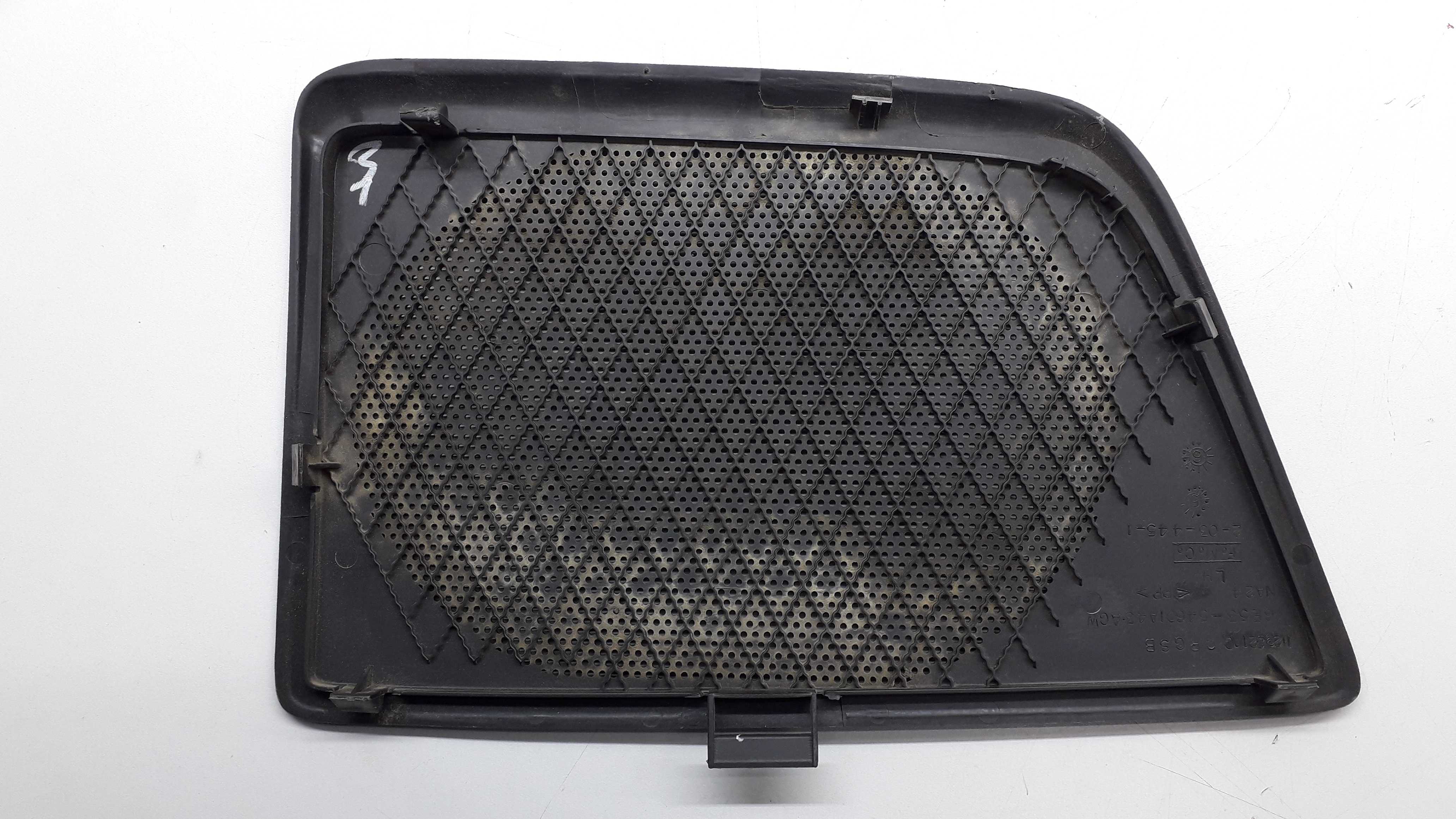 Tela Alto Falante Bagagito Traseiro Direito Ford Fusion 07 Preto 2