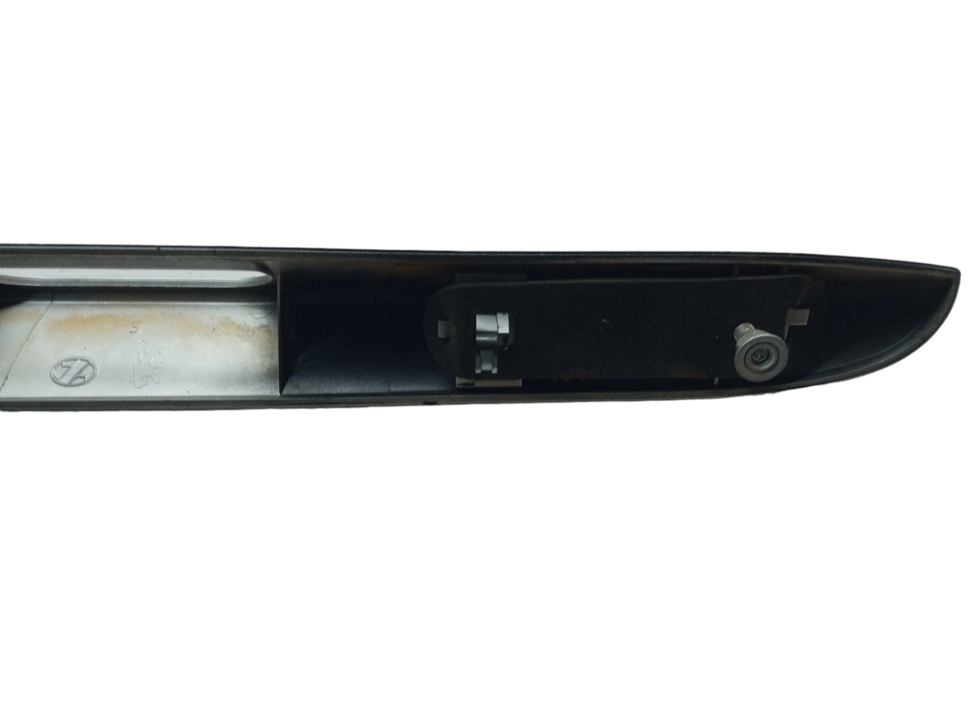 Moldura Placa Porta Mala Peugeot 307 Sw 2004 2005 2006 2007 Cinza 6