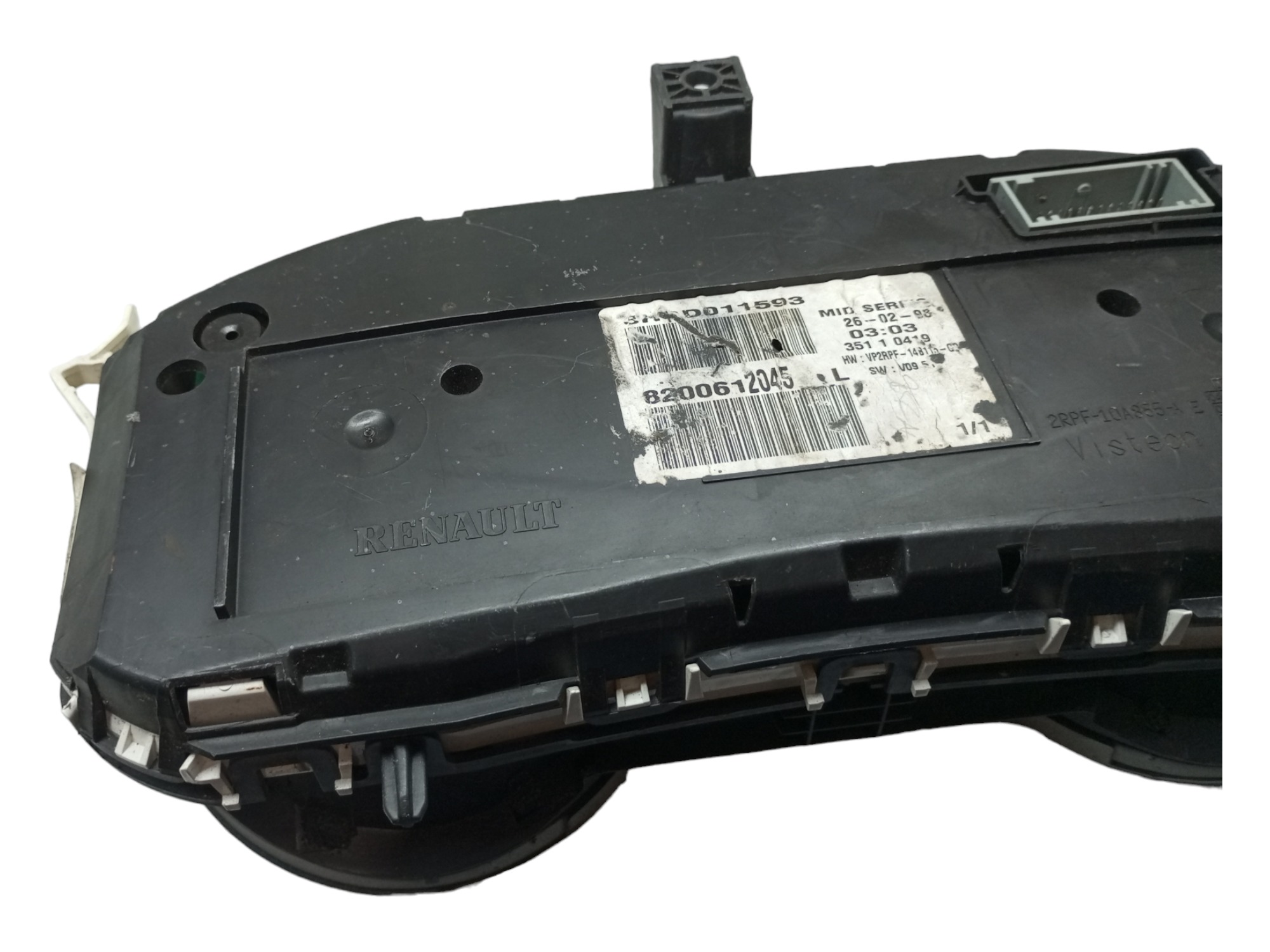Painel Instrumento Conta Giro Renault Megane 2007 2013  Preto 4