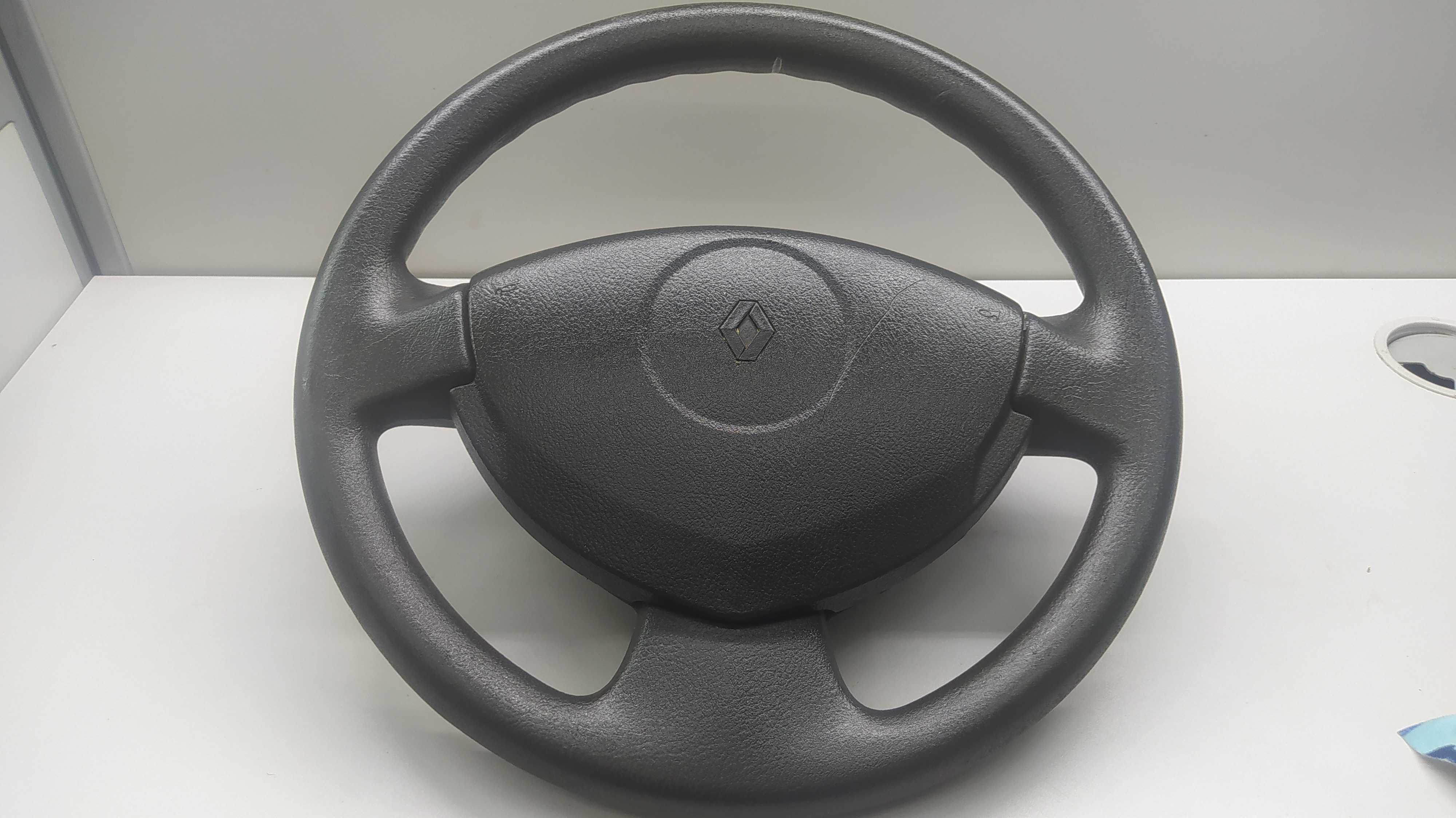 Volante De Direção Renault Logan Authentique 2008 Preto