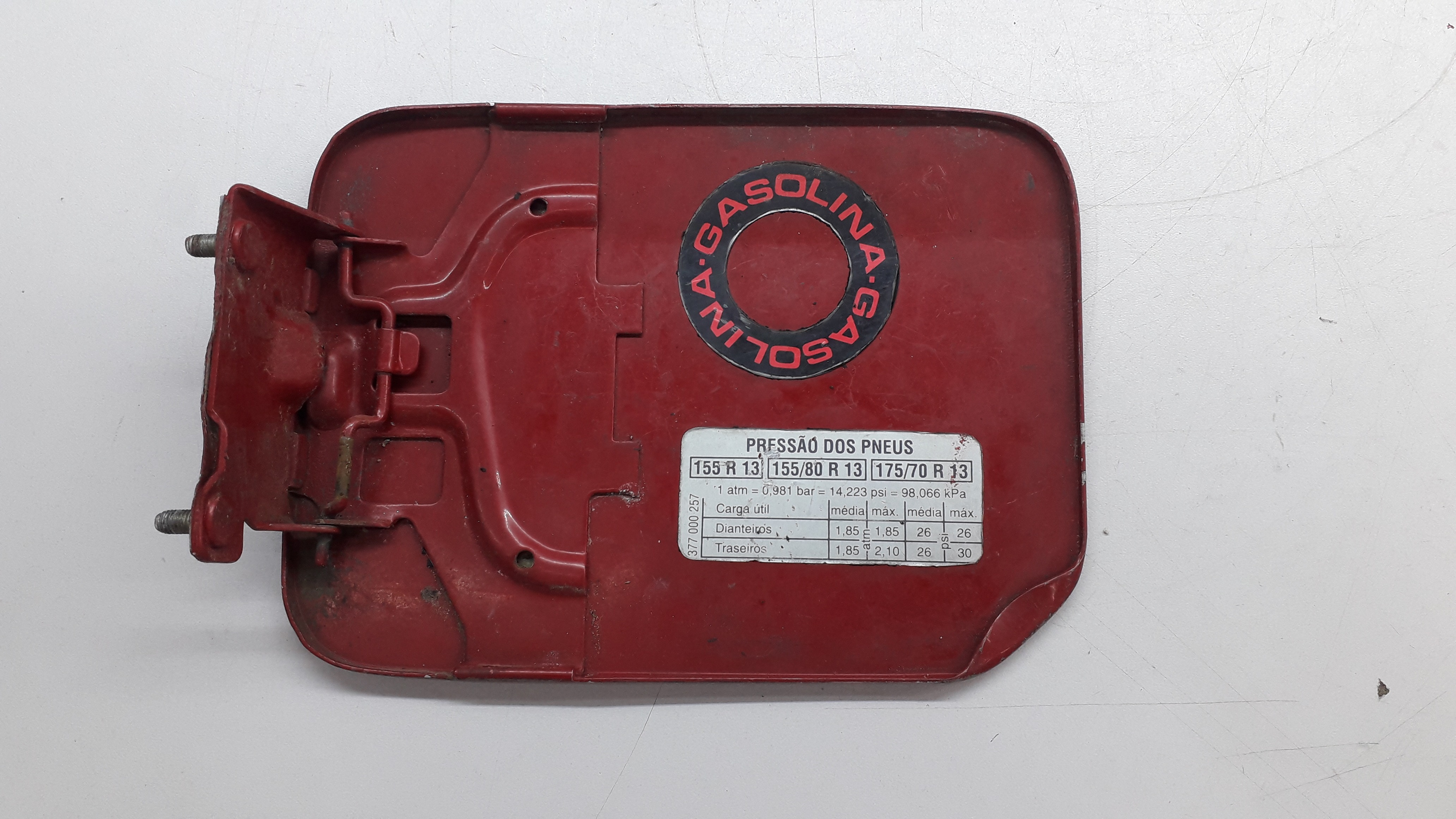 Portinhola Tanque Combustível Vw Gol G3  Vermelho 2