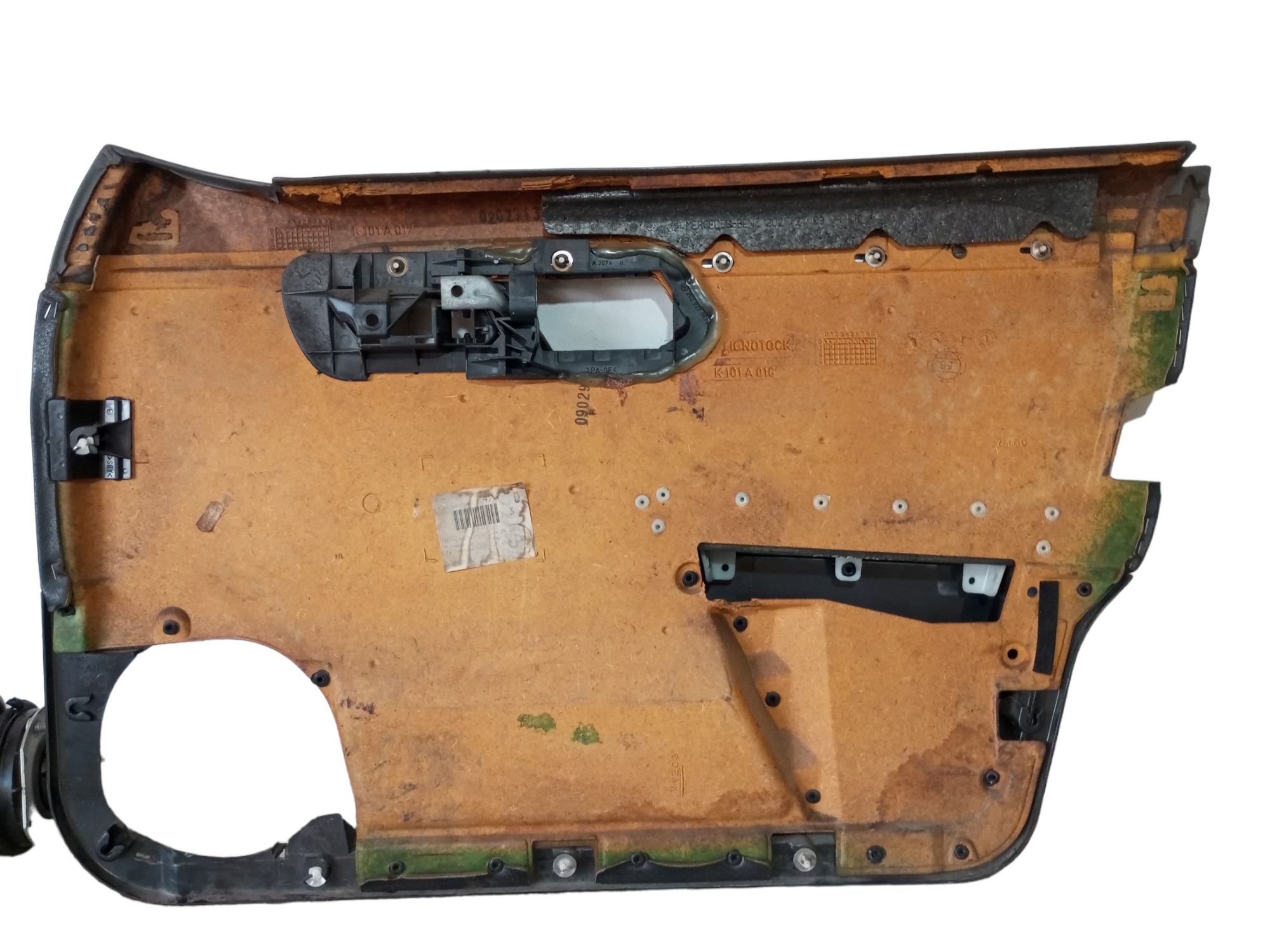 Forro Porta Mercedes Classe C280 94 95 96 Traseira Esquerda Preto 7