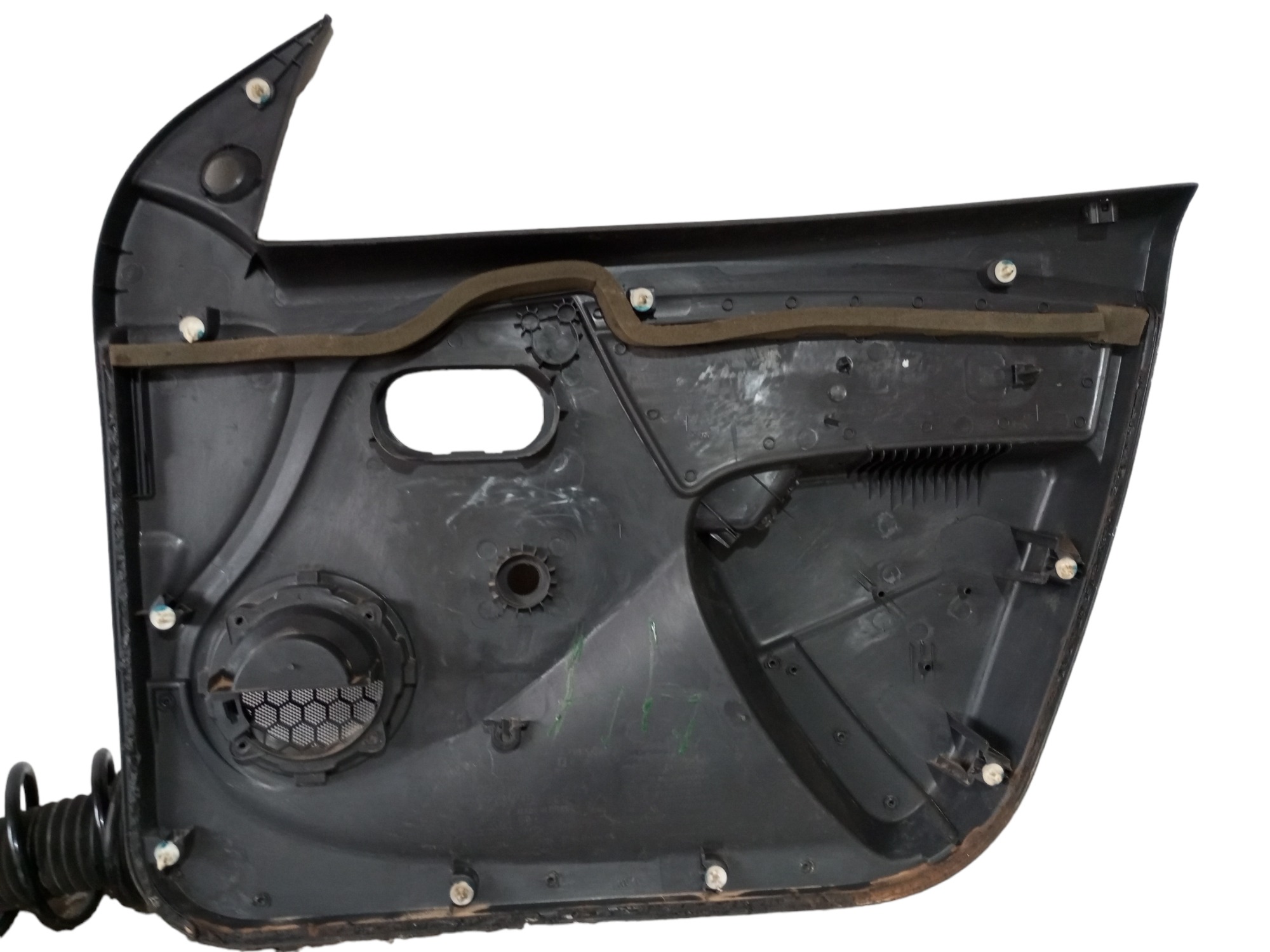Forro Porta Renault Sandero 2009 2010 Dianteiro Esquerdo Preto 3